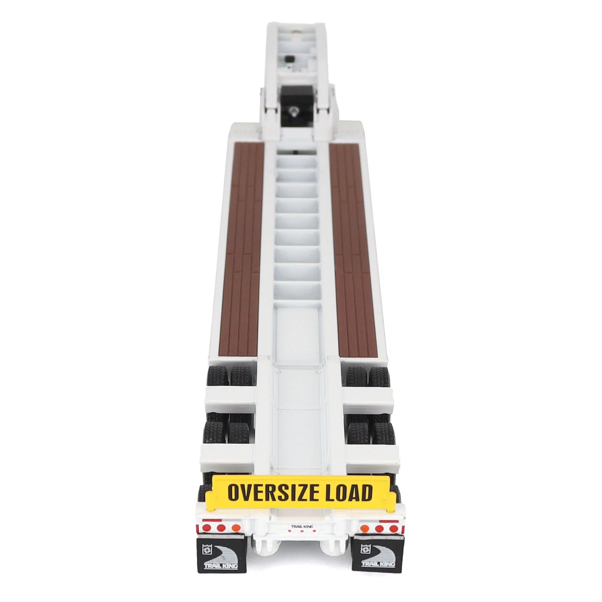 1/50 Trail King TK120 HDG Lowboy Trailer (White Regular Version) - Image 6