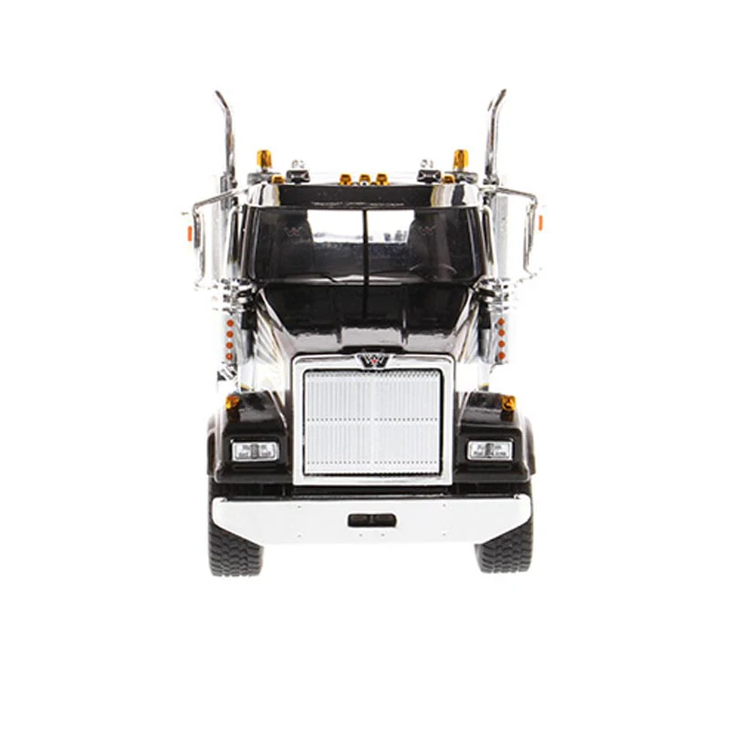 1/50 Western Star 4900 SFFA Tridem Day Cab, Black & White, Diecast Masters Transport Series - Image 5