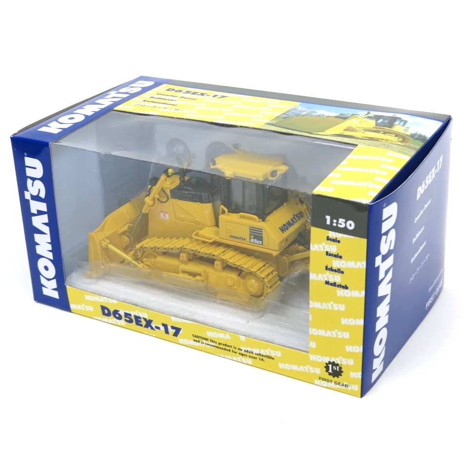 1/50 Komatsu D65EX-17 Sigma Dozer with Ripper by First Gear - Image 3