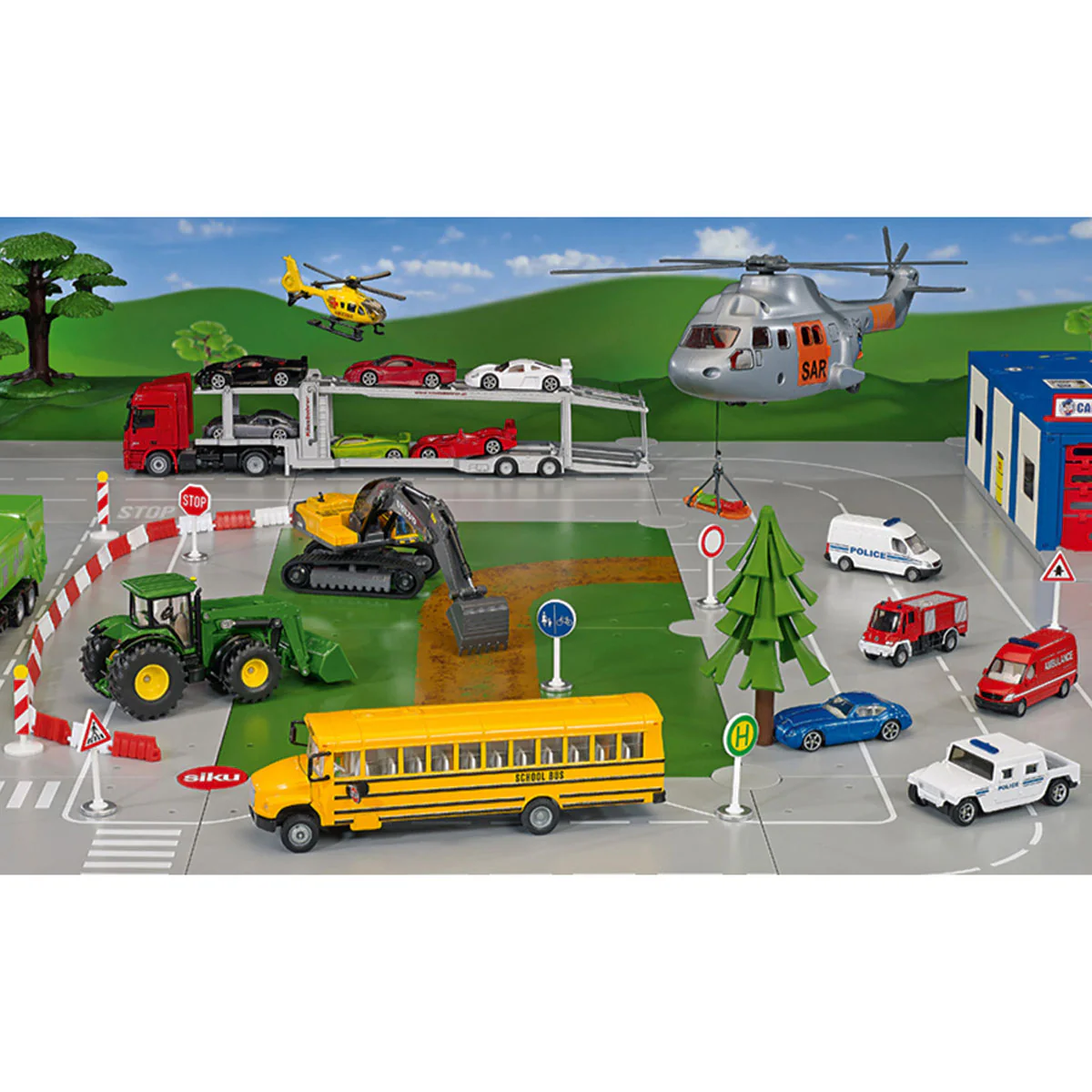 1/55 Diecast USA School Bus - Image 6