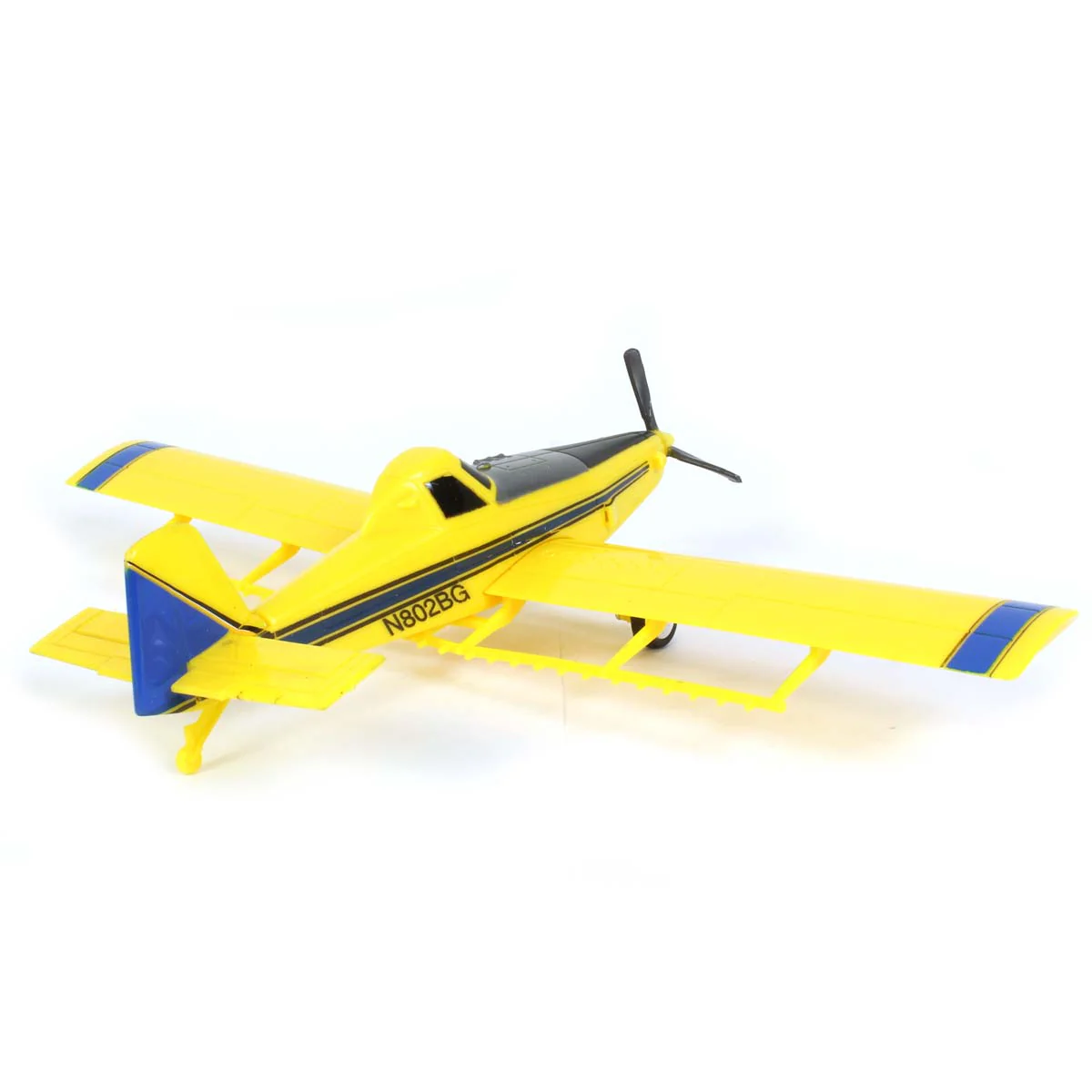 1/60 Yellow Air Tractor AT-502B Ag Spray Airplane Crop Duster by New Ray, Outback Toys Exclusive - Image 3