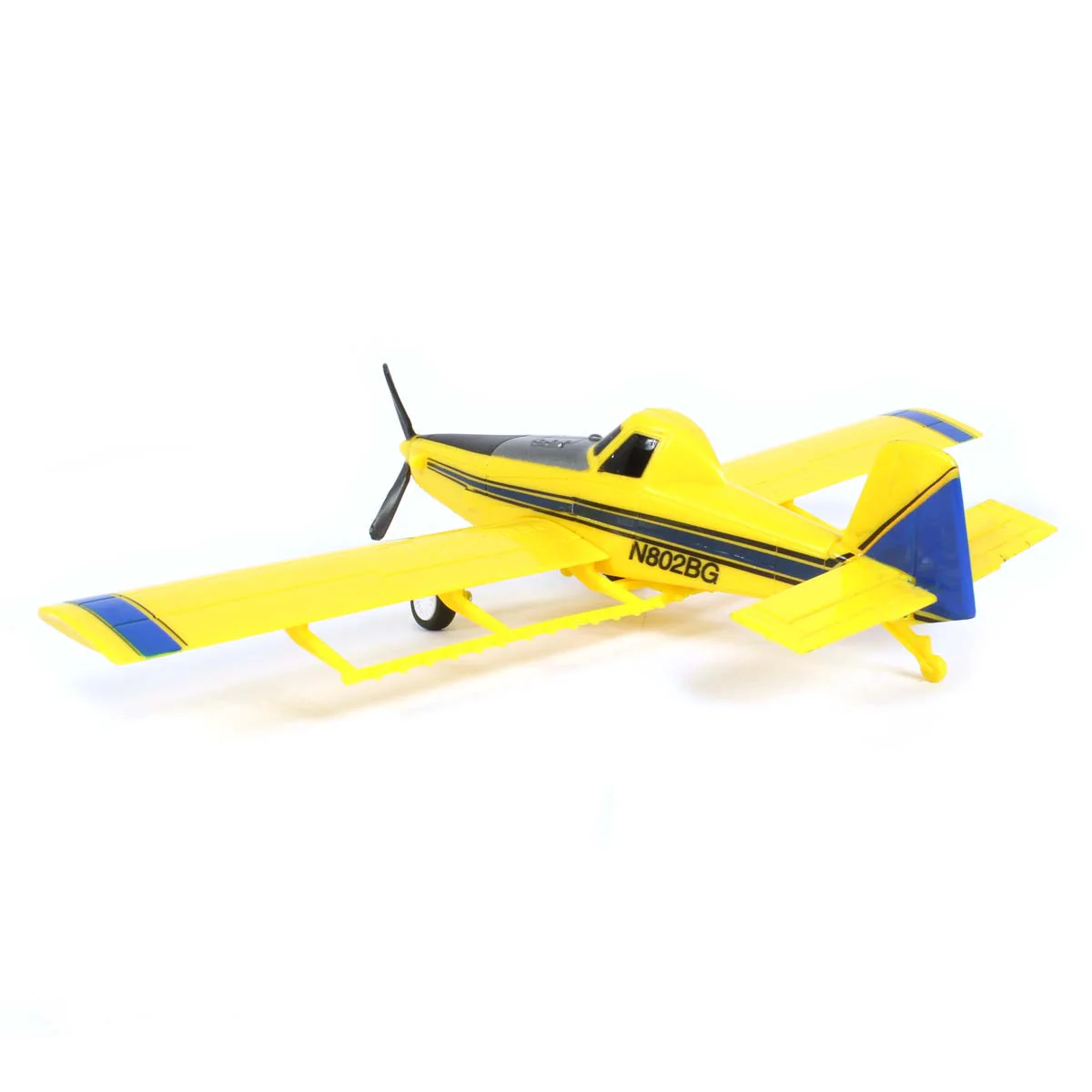 1/60 Yellow Air Tractor AT-502B Ag Spray Airplane Crop Duster by New Ray, Outback Toys Exclusive - Image 4