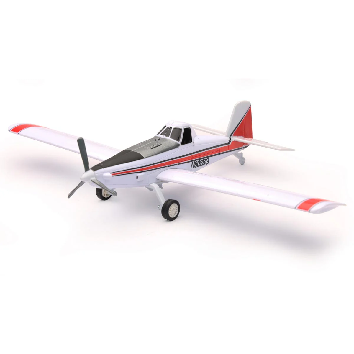 1/60 White Air Tractor AT-502B Ag Spray Airplane Crop Duster by New Ray, Outback Toys Exclusive