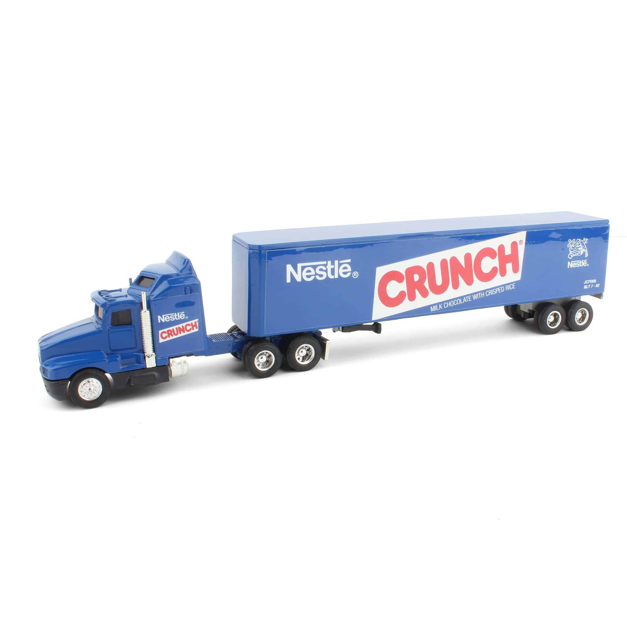 1/64 1/64 Kenworth T600A Semi Truck and Box Trailer, Nestle Crunch by ERTL - Image 2