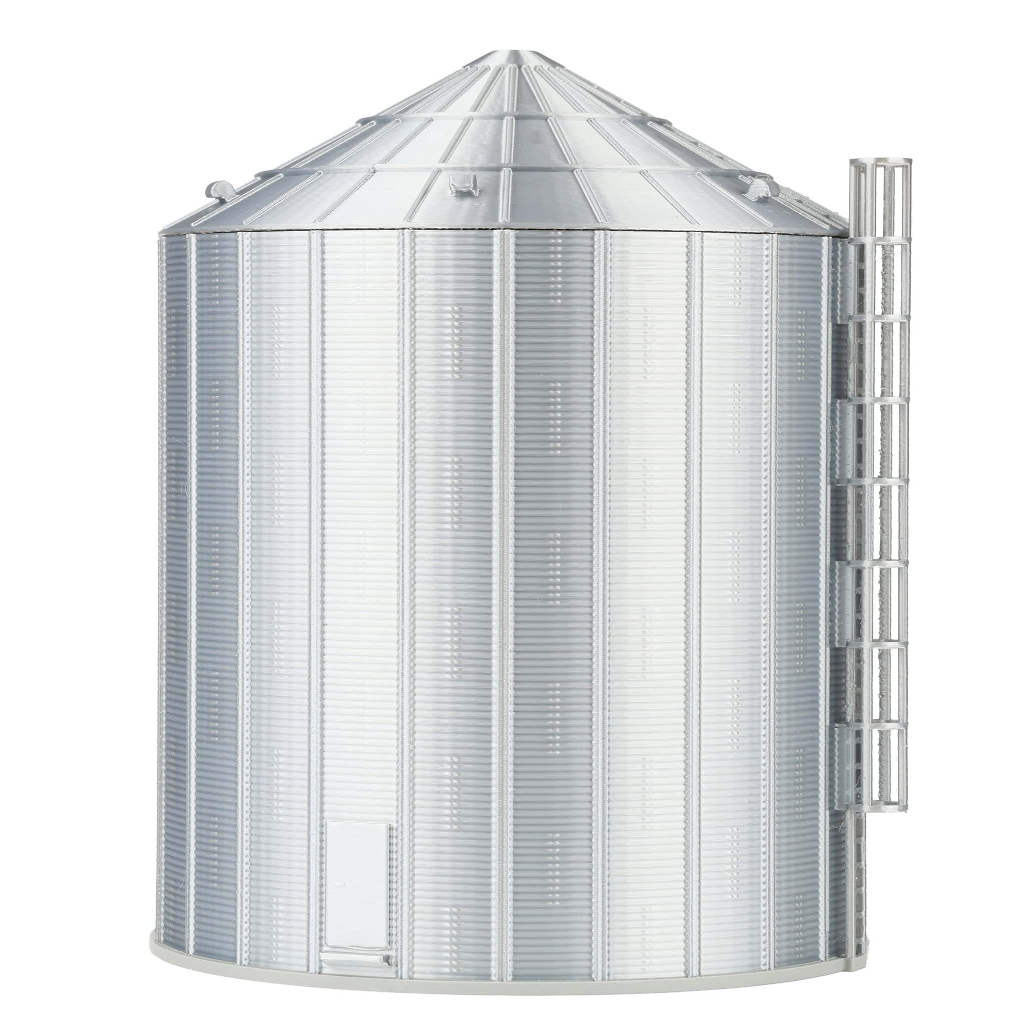1/64 15-20K Bushel Grain Bin with Ladder & Centrifugal Fan by REVD Toys, 3D Printed - Image 2