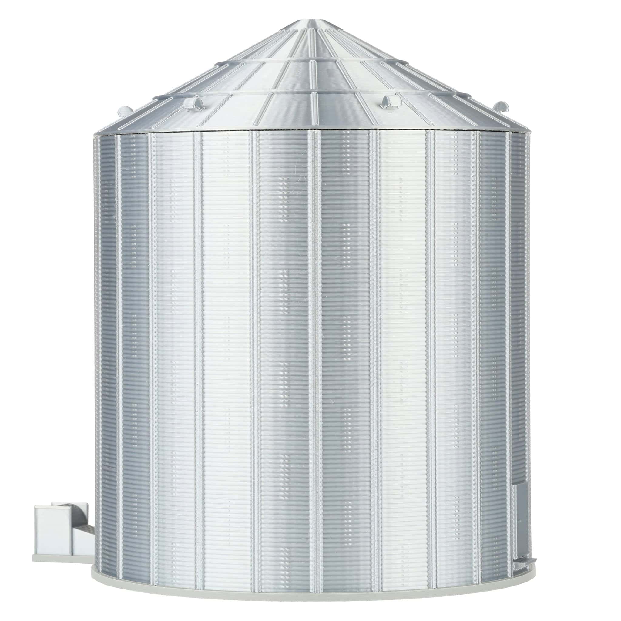 1/64 15-20K Bushel Grain Bin with Ladder & Centrifugal Fan by REVD Toys, 3D Printed - Image 3