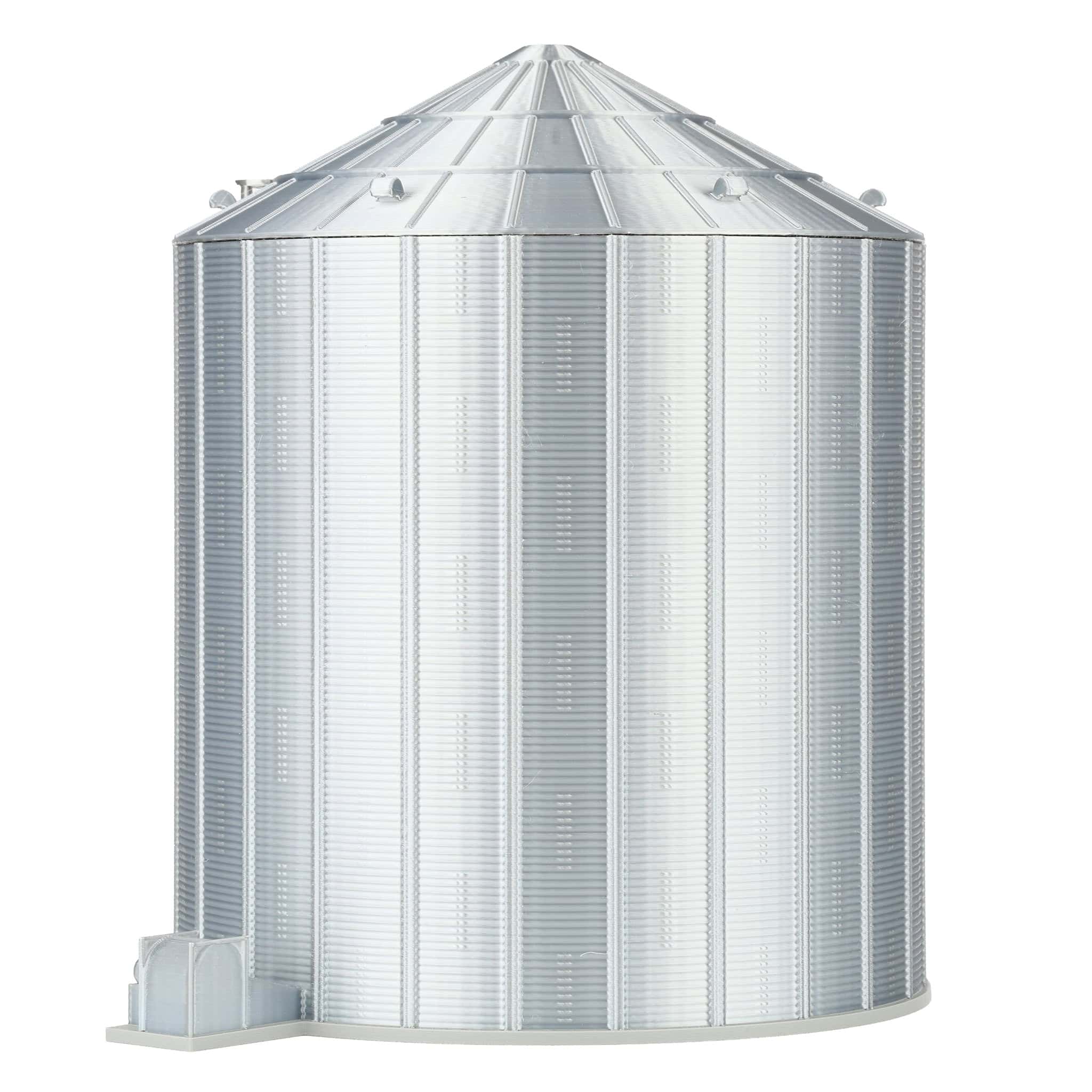 1/64 15-20K Bushel Grain Bin with Ladder & Centrifugal Fan by REVD Toys, 3D Printed - Image 4