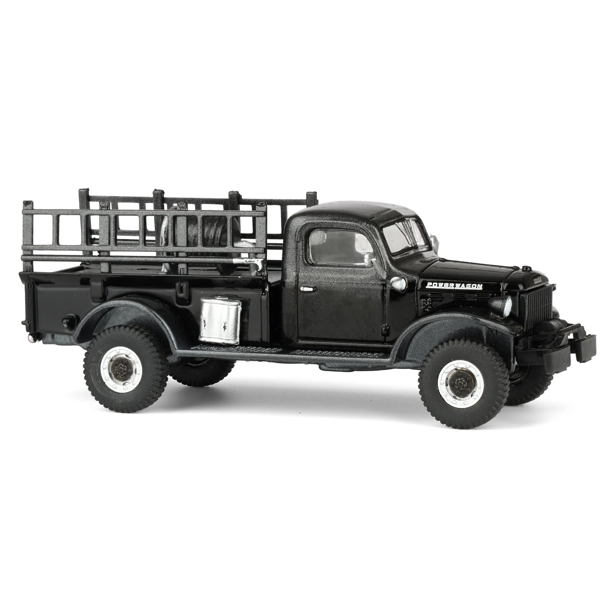 1/64 1946 Dodge Power Wagon Fire Truck, Black Bandit Series 30 - Image 2
