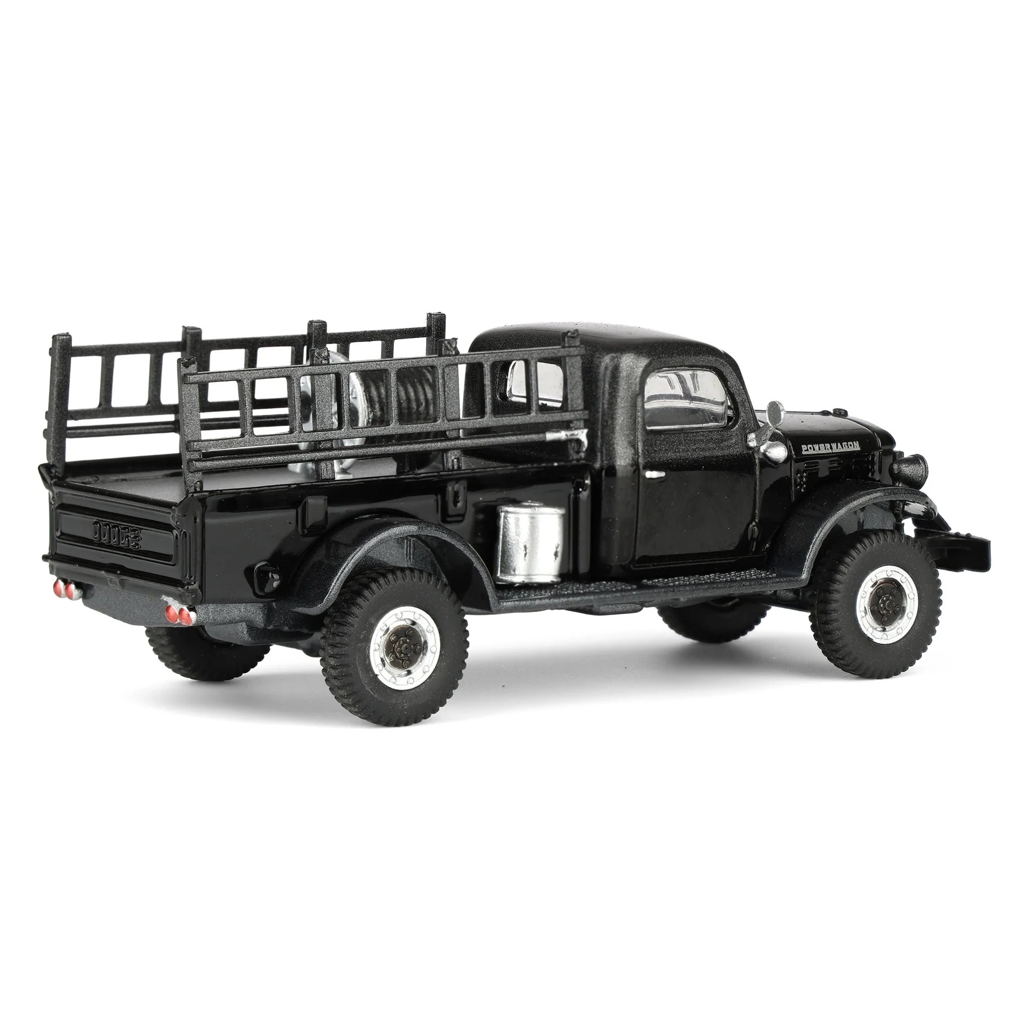 1/64 1946 Dodge Power Wagon Fire Truck, Black Bandit Series 30 - Image 3