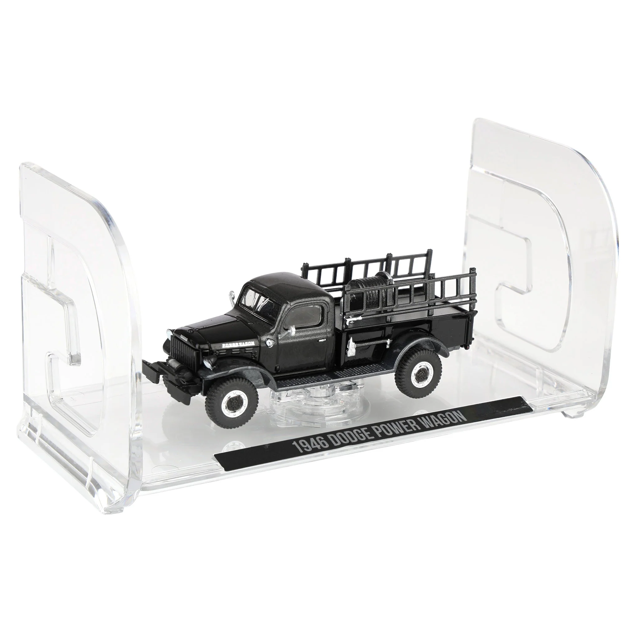 1/64 1946 Dodge Power Wagon Fire Truck, Black Bandit Series 30 - Image 6
