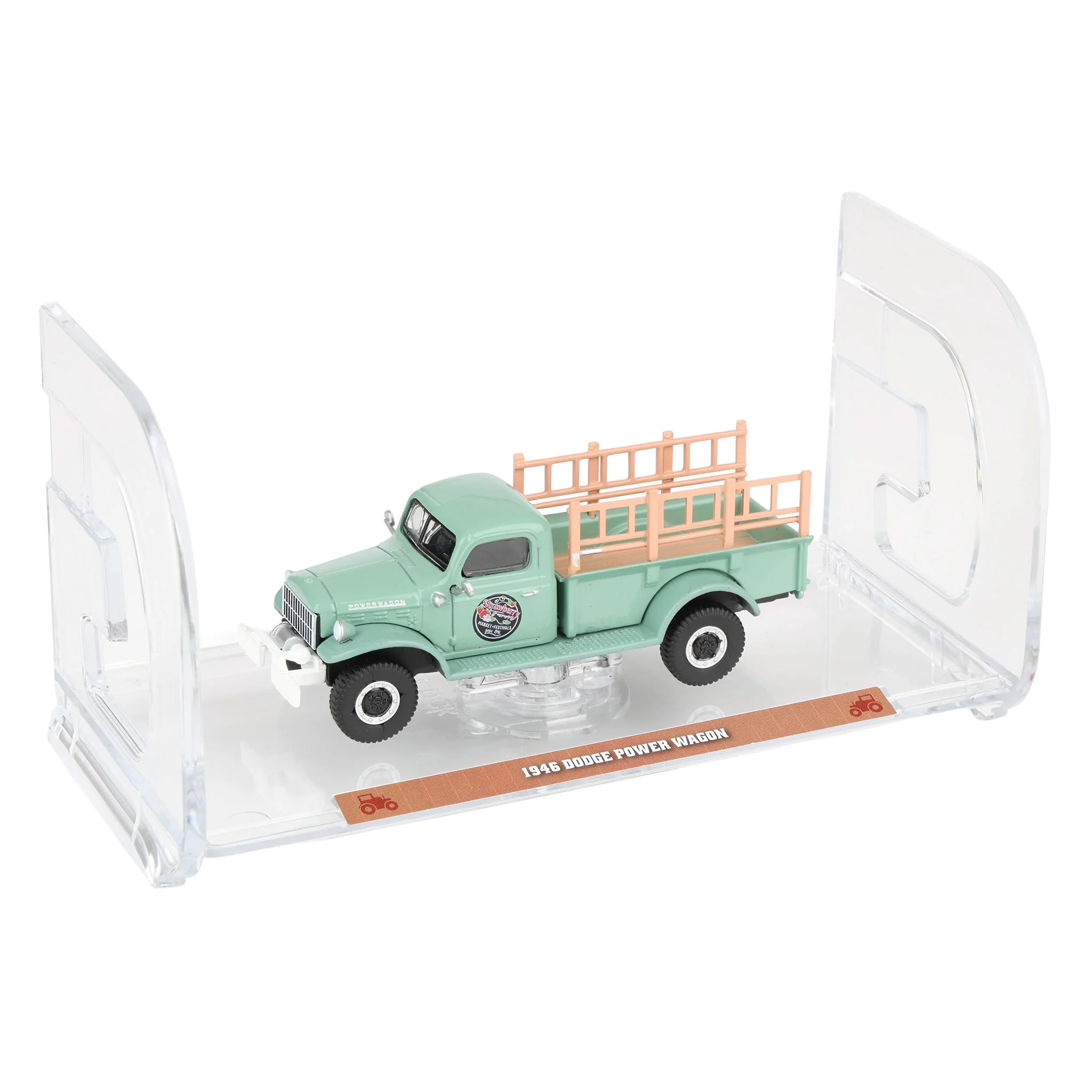 1/64 1946 Dodge Power Wagon, Strawberry Farm, Down on the Farm Series 11 - Image 6