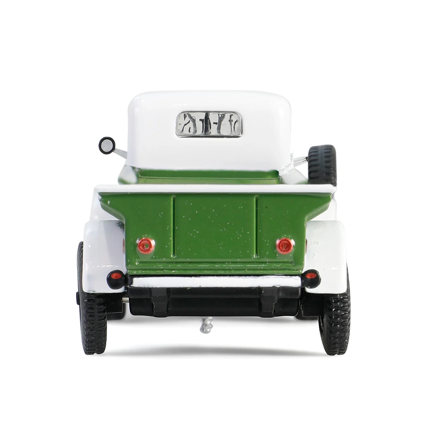 1/64 1950 Dodge Power Wagon with 1/4 Ton Cargo Trailer, Green & White, Hitch & Tow Series 32 - Image 8