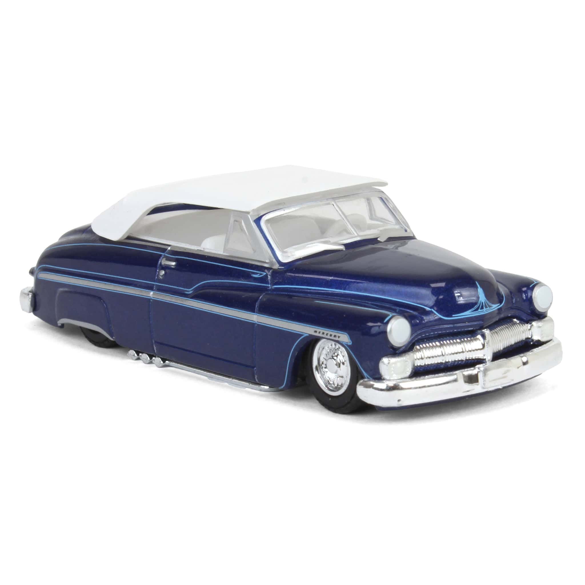 1/64 1950 Mercury Eight Chopped Top Convertible with Pinstripes, California Lowriders Series 4 - Image 2
