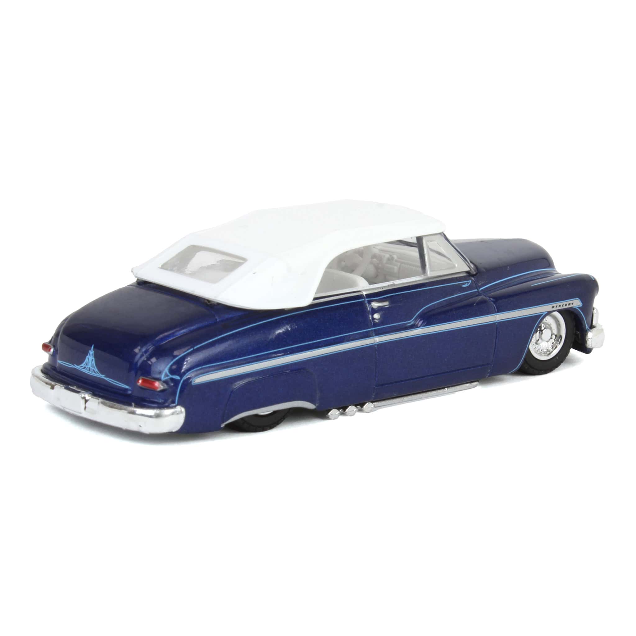 1/64 1950 Mercury Eight Chopped Top Convertible with Pinstripes, California Lowriders Series 4 - Image 3