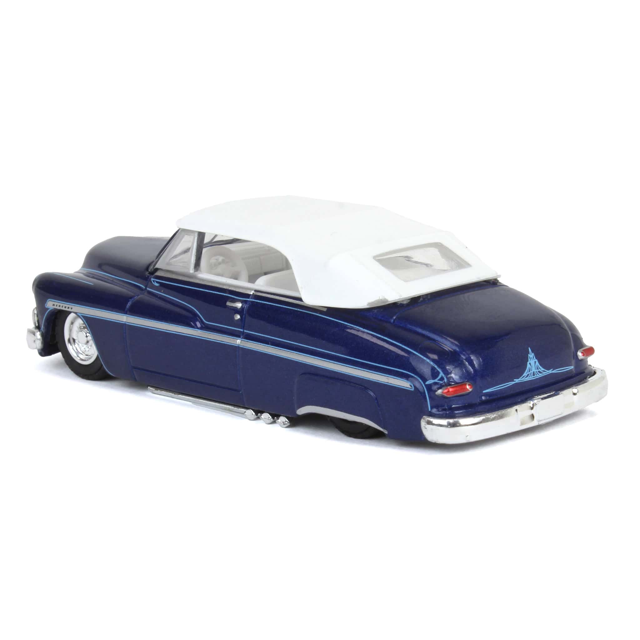 1/64 1950 Mercury Eight Chopped Top Convertible with Pinstripes, California Lowriders Series 4 - Image 4