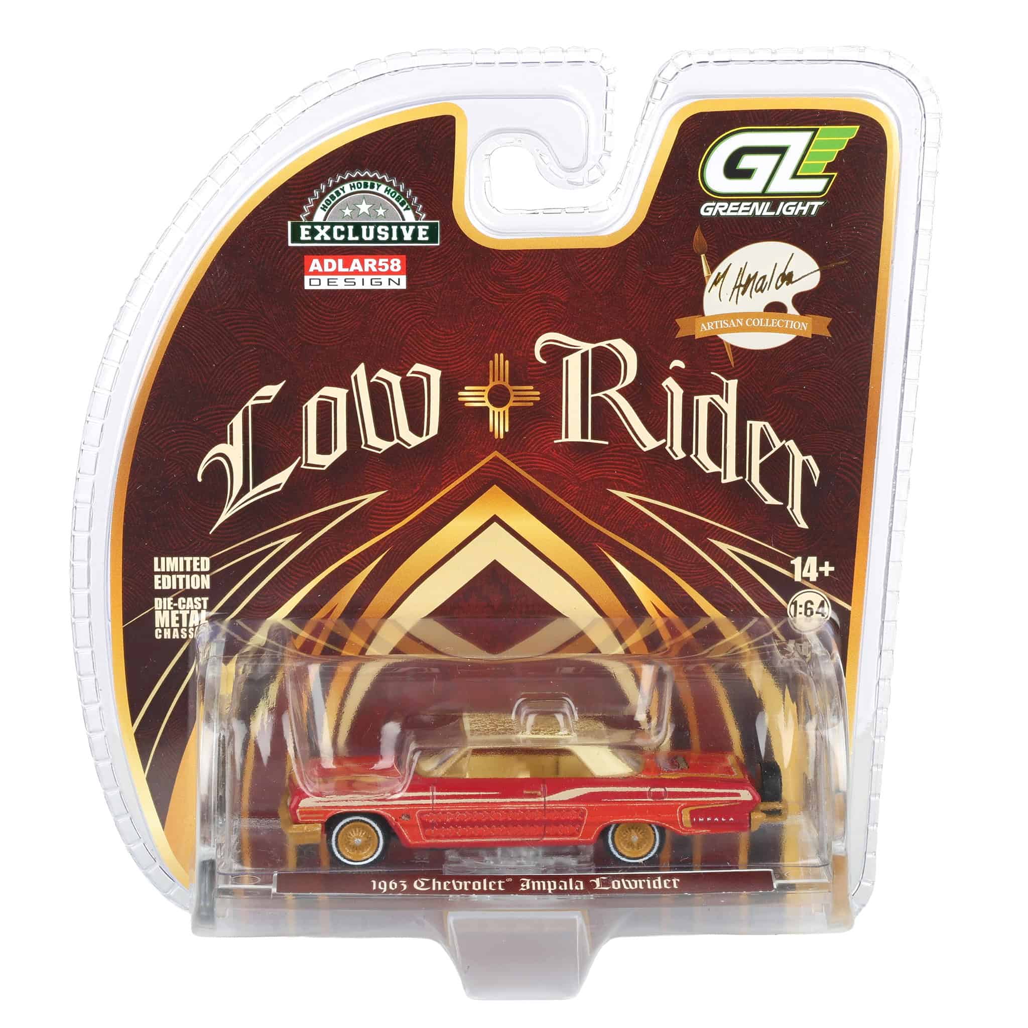 1/64 1963 Chevrolet Impala Lowrider, Michael Heralda Special Edition, Hobby Exclusive - Image 9