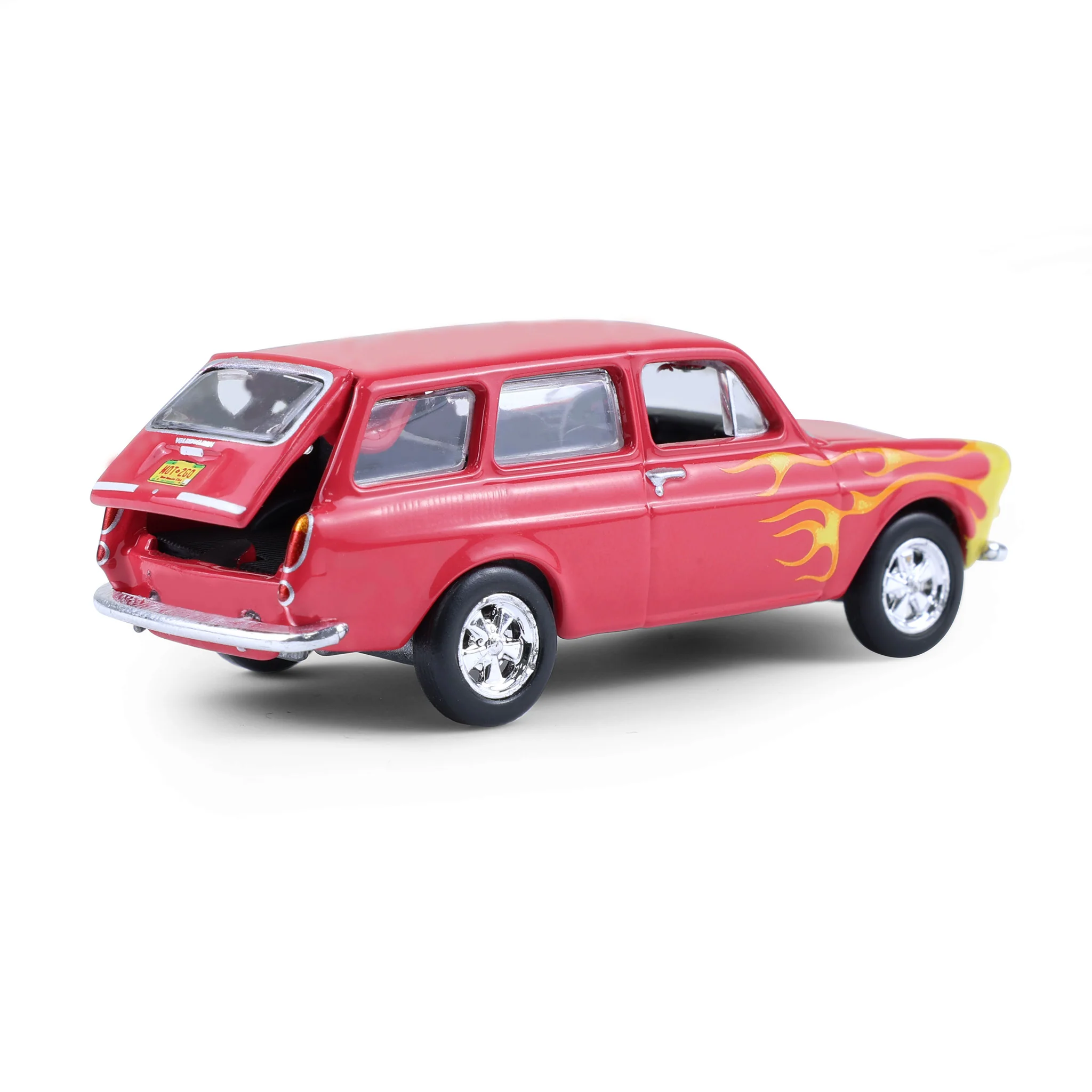 1/64 1963 Volkswagen Type 3 Panel Van, Flames, Club Vee-Dub Series 21 - Image 2