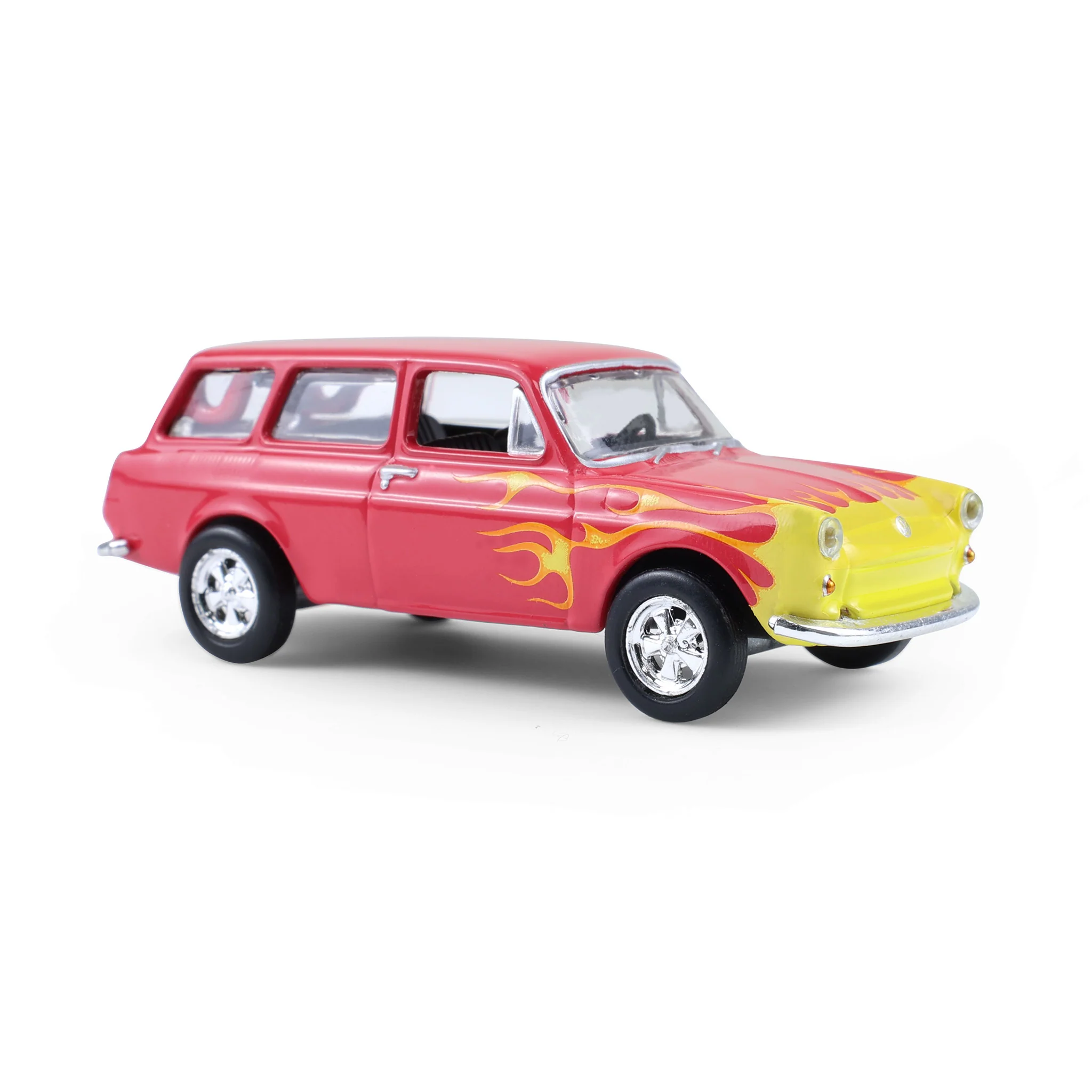 1/64 1963 Volkswagen Type 3 Panel Van, Flames, Club Vee-Dub Series 21 - Image 3