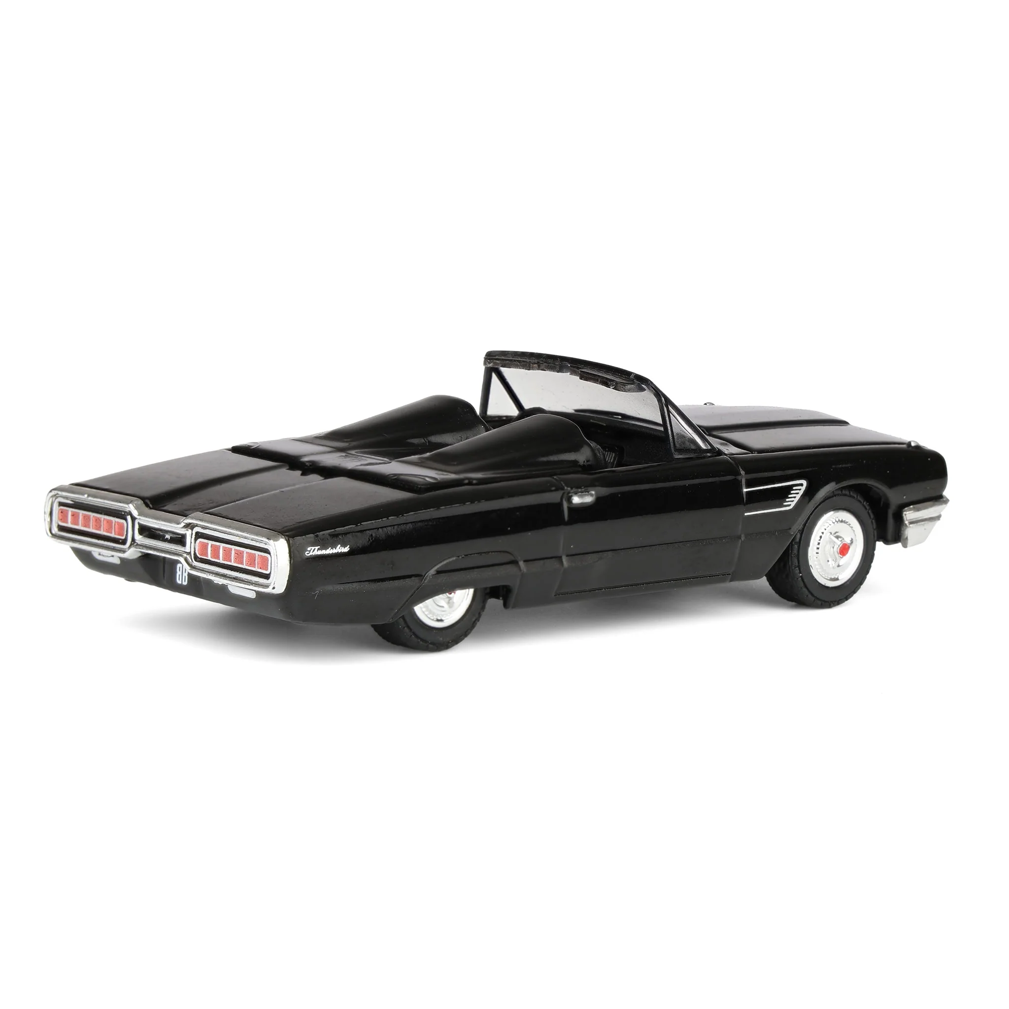 1/64 1965 Ford Thunderbird with Tonneau Cover, Black Bandit Series 30 - Image 3