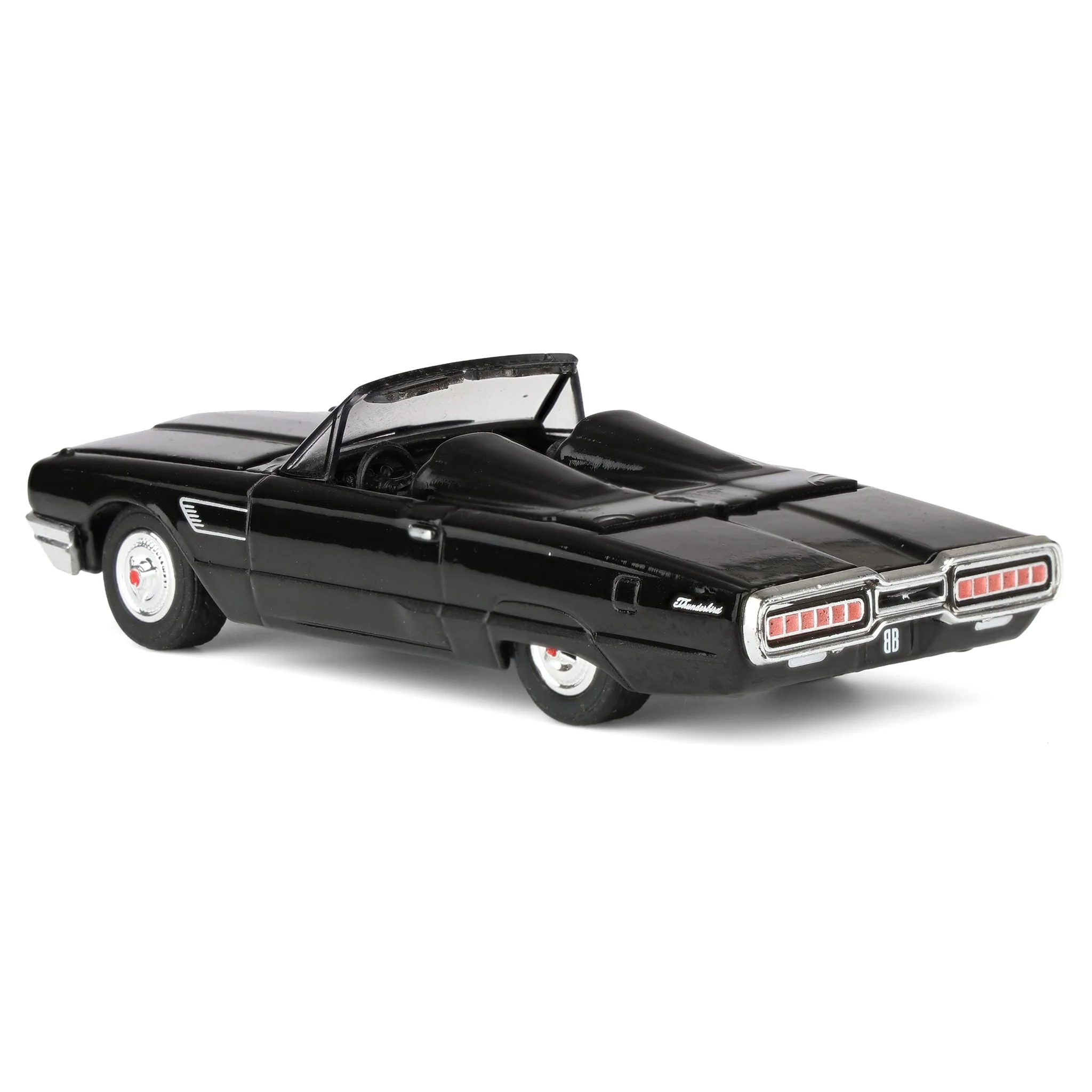 1/64 1965 Ford Thunderbird with Tonneau Cover, Black Bandit Series 30 - Image 4