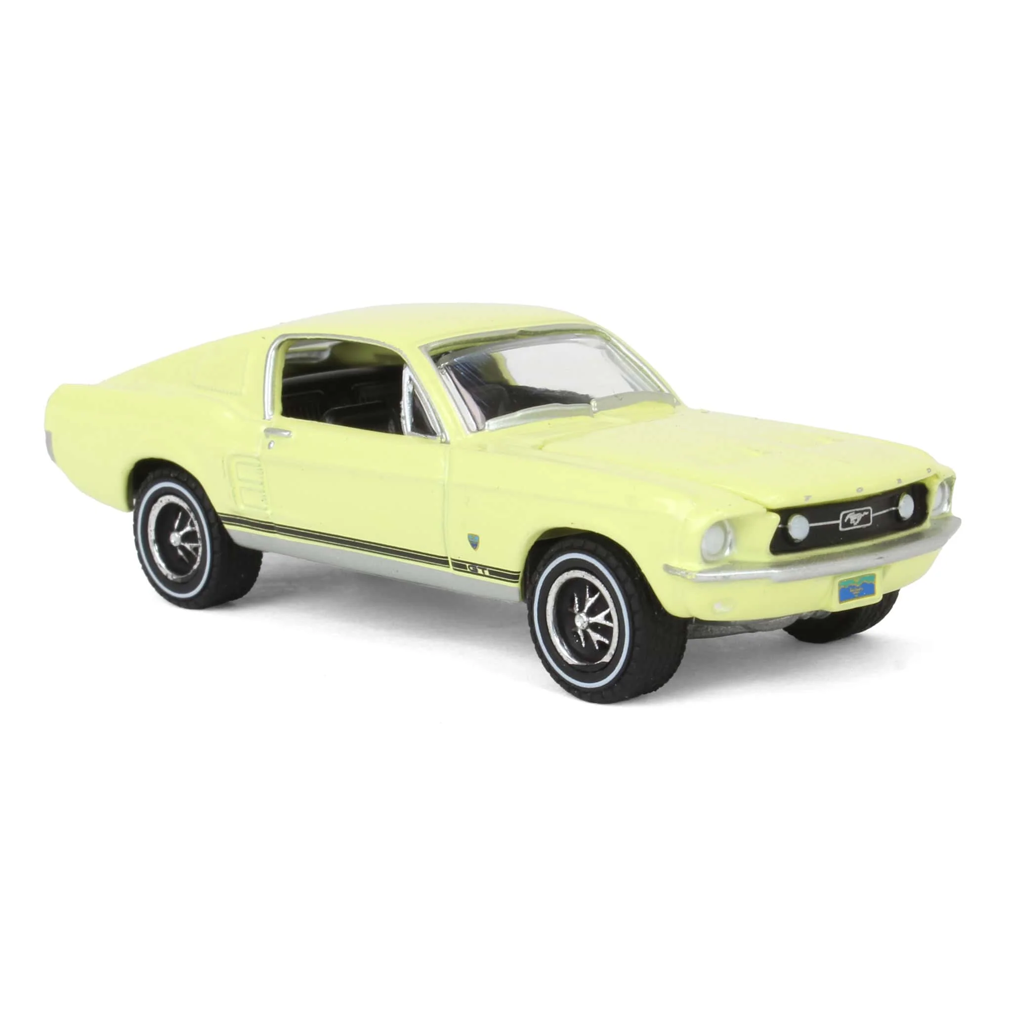 1/64 1967 Ford Mustang GT Fastback High Country Special, Aspen Gold, Hobby Exclusive - Image 3