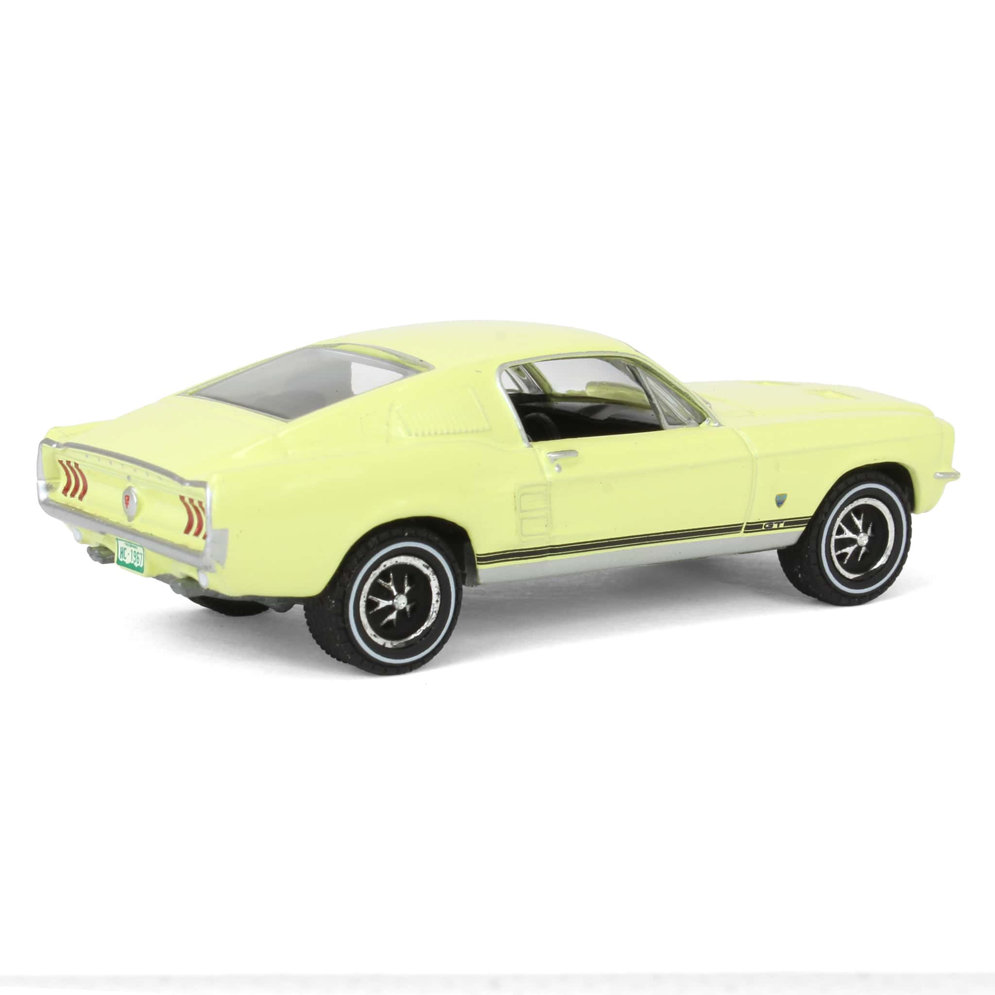 1/64 1967 Ford Mustang GT Fastback High Country Special, Aspen Gold, Hobby Exclusive - Image 4