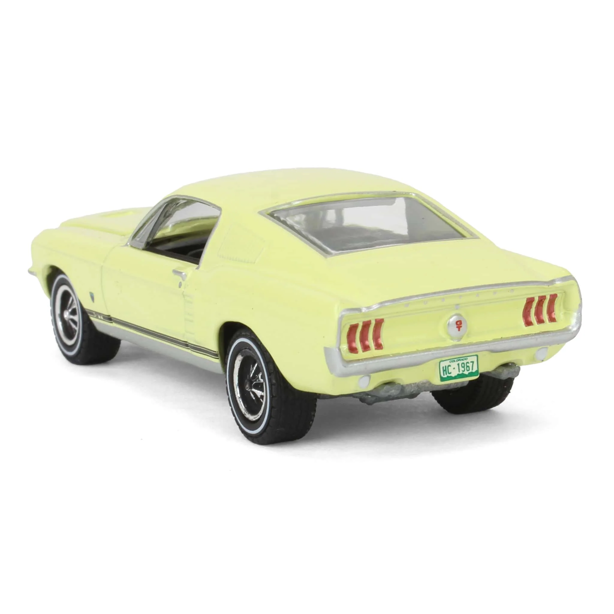 1/64 1967 Ford Mustang GT Fastback High Country Special, Aspen Gold, Hobby Exclusive - Image 5