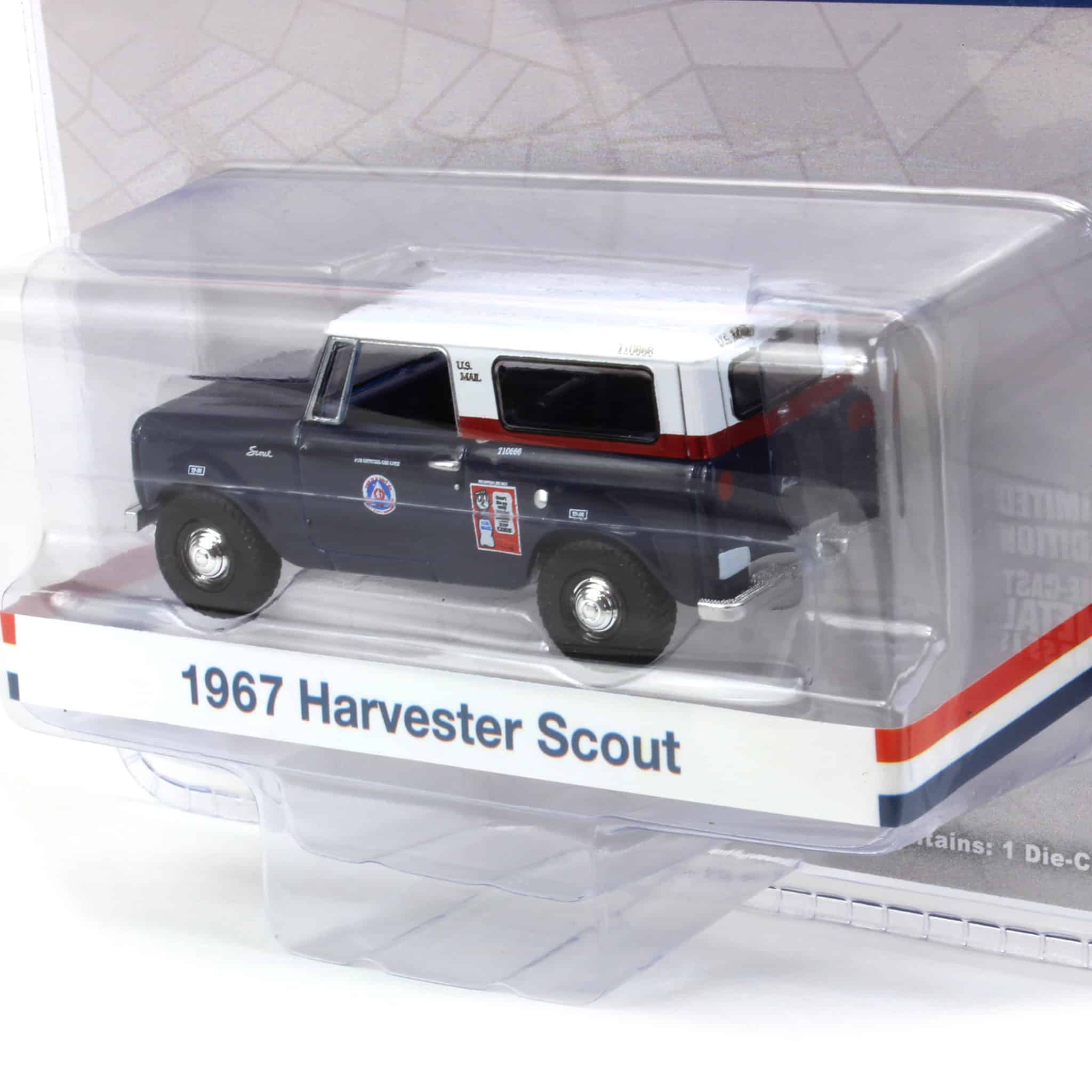 1/64 1967 International Harvester Scout, Right Hand Drive, USPS, Hobby Exclusive - Image 4