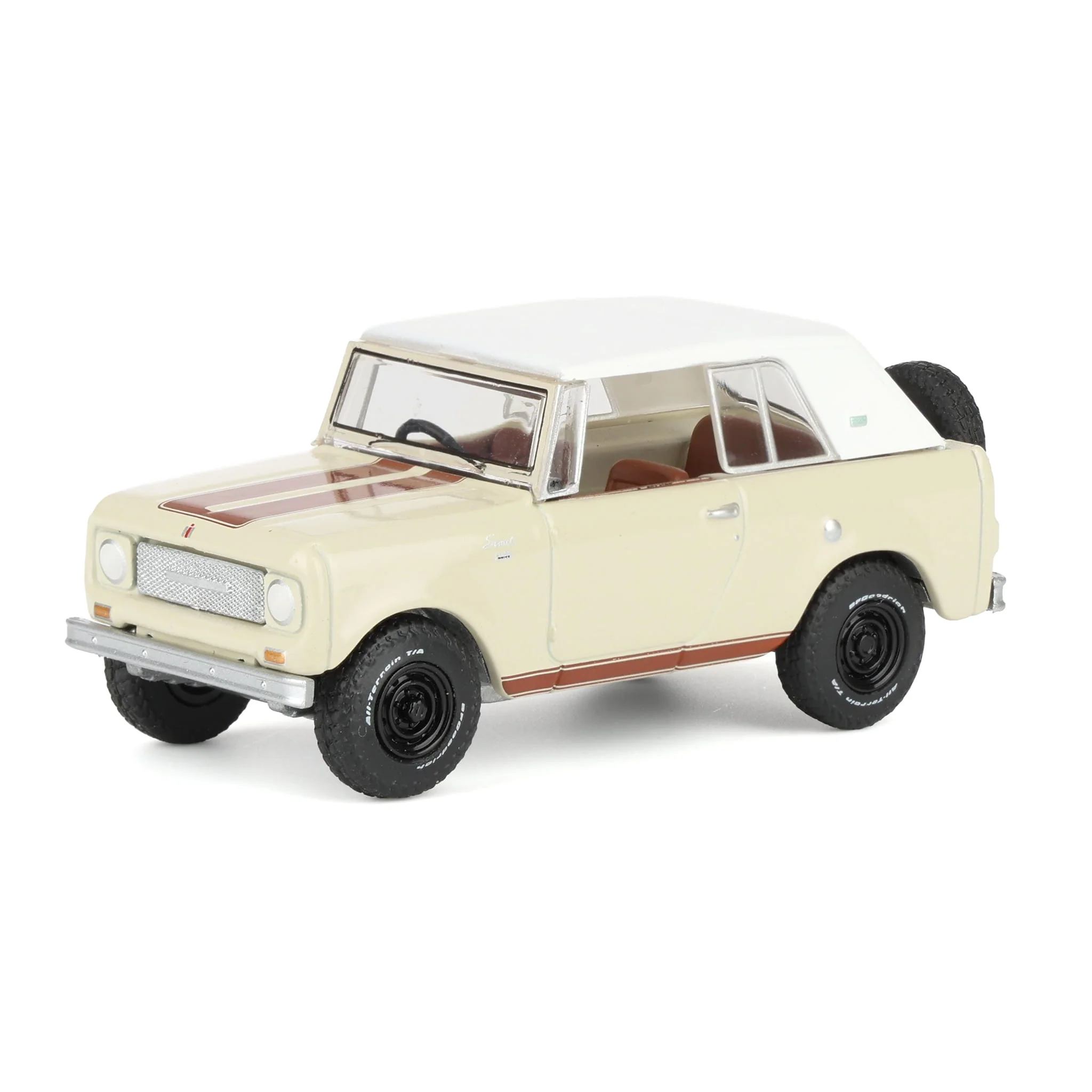 1/64 1967 International Scout 800 Sportop, Cream & Brown, All-Terrain Series 17