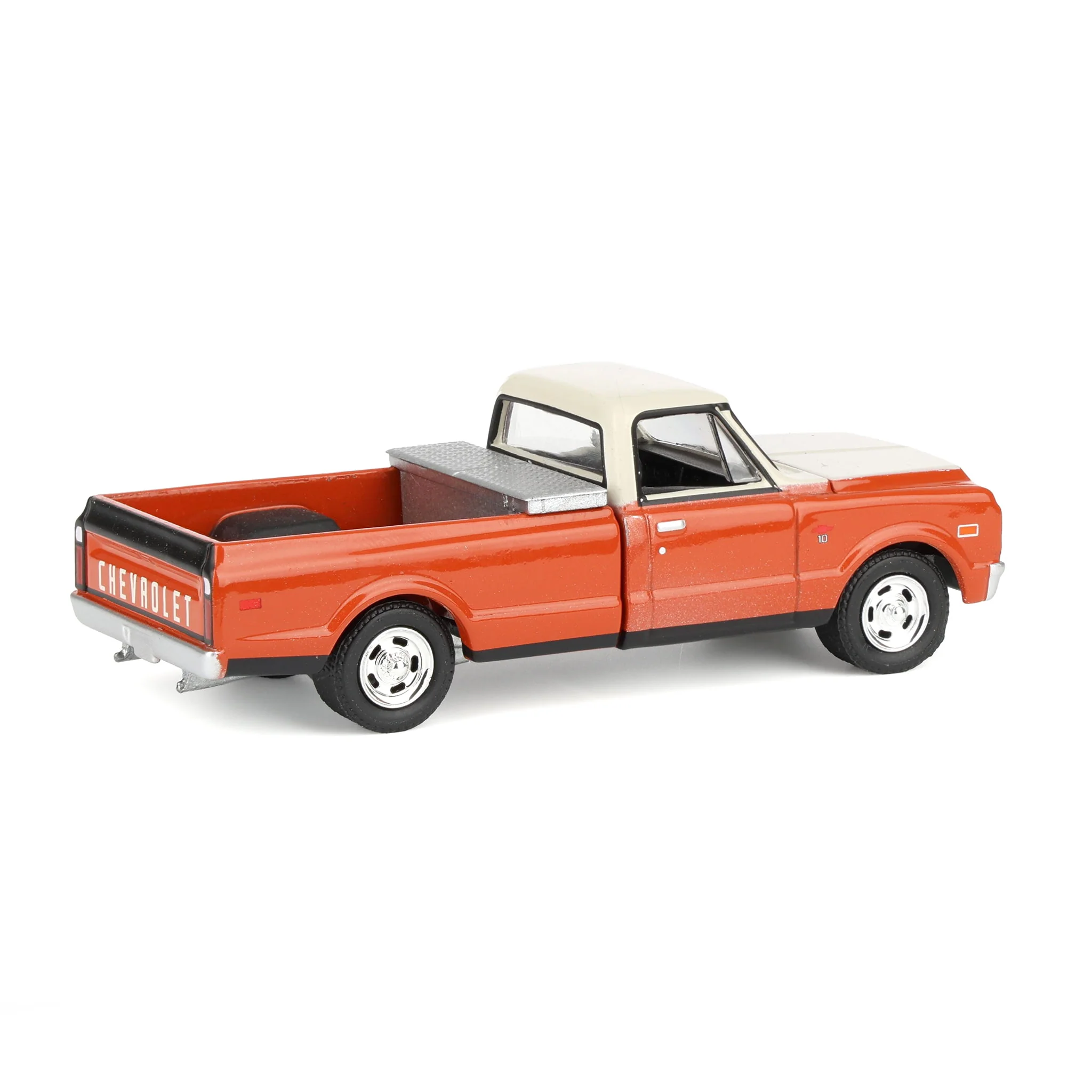 1/64 1968 Chevrolet C-10 with Toolbox, Red, Down on the Farm Series 11 - Image 3