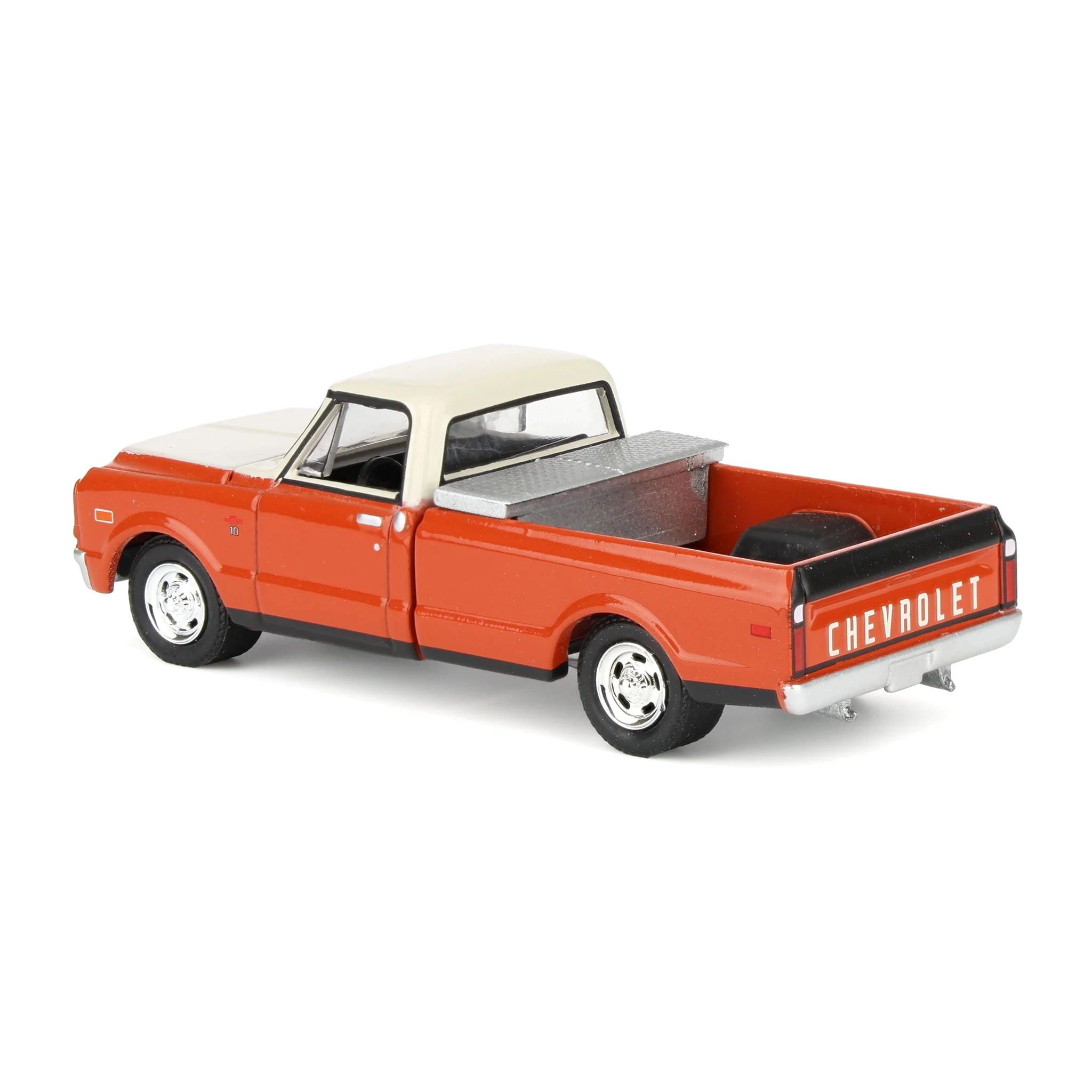 1/64 1968 Chevrolet C-10 with Toolbox, Red, Down on the Farm Series 11 - Image 4