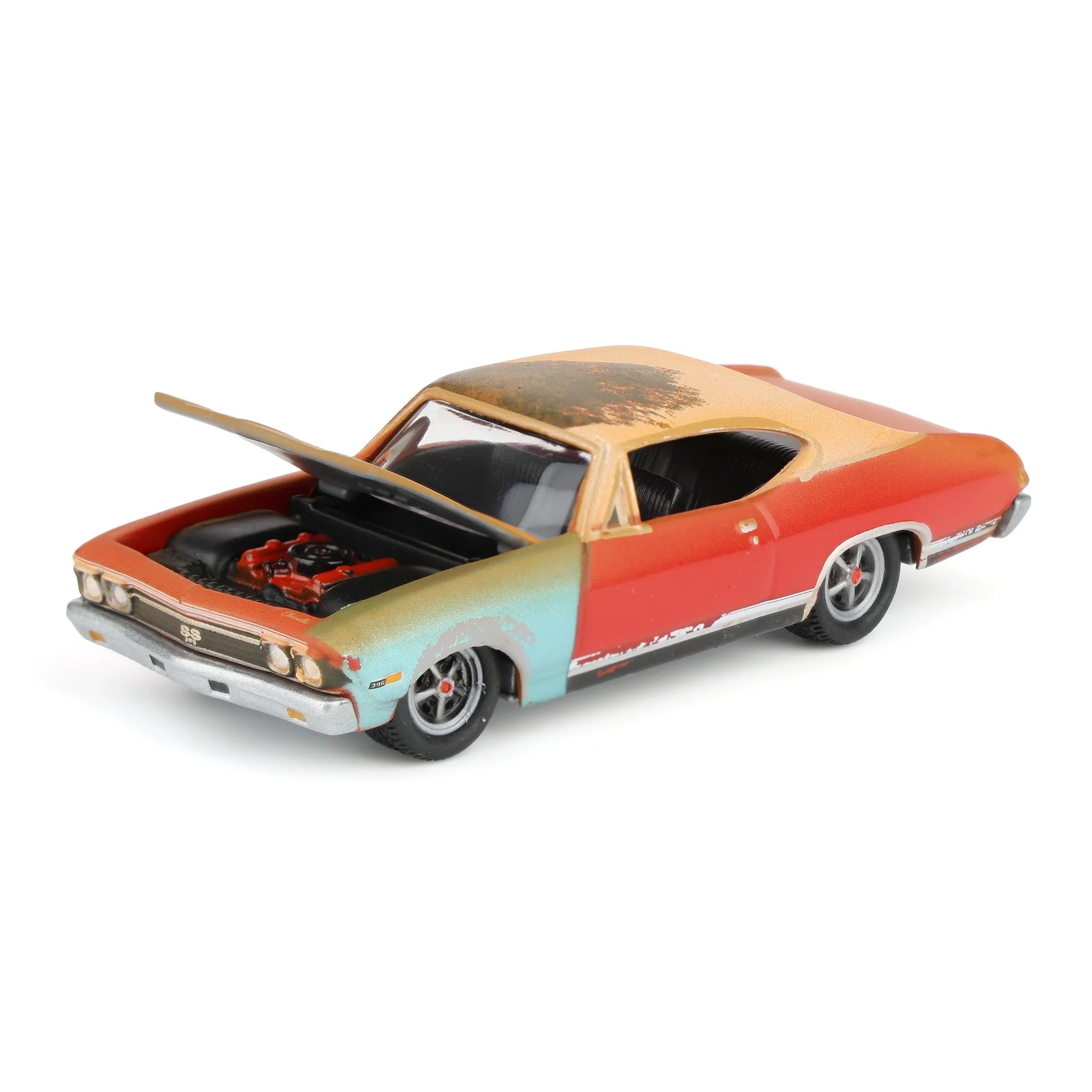 1/64 1968 Chevrolet Chevelle, Matador Red, Johnny Lightning Project in Progress - Image 5