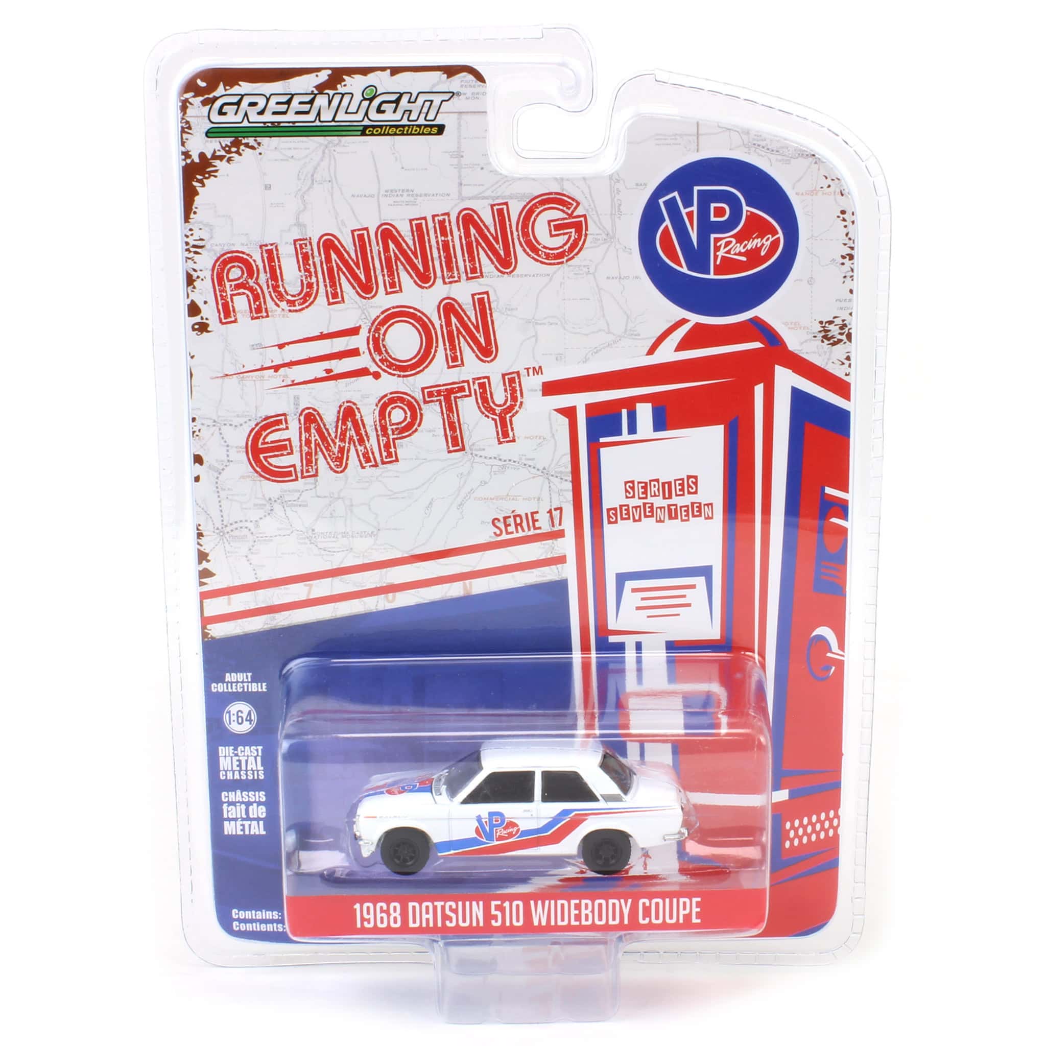 1/64 1968 Datsun 510 Widebody Coupe, VP Racing Fuels, Running on Empty Series 17 - Image 2