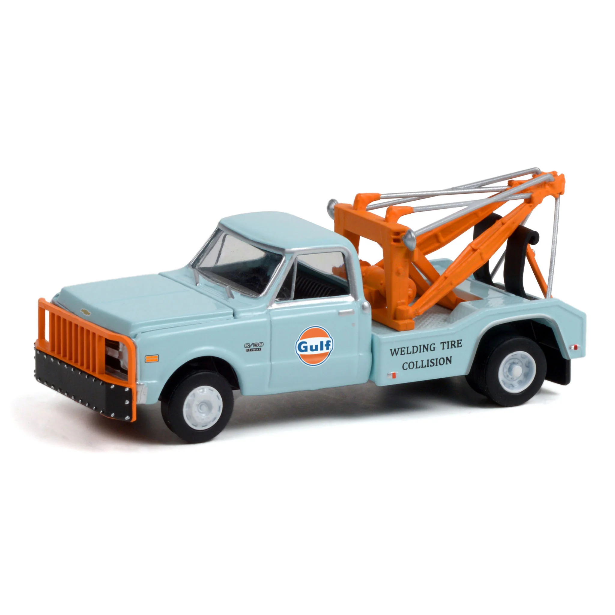 1/64 1969 Chevrolet C-30 Dually Wrecker, Gulf Oil