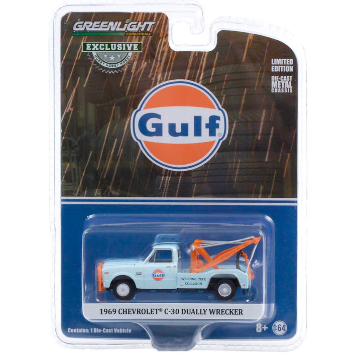 1/64 1969 Chevrolet C-30 Dually Wrecker, Gulf Oil - Image 2