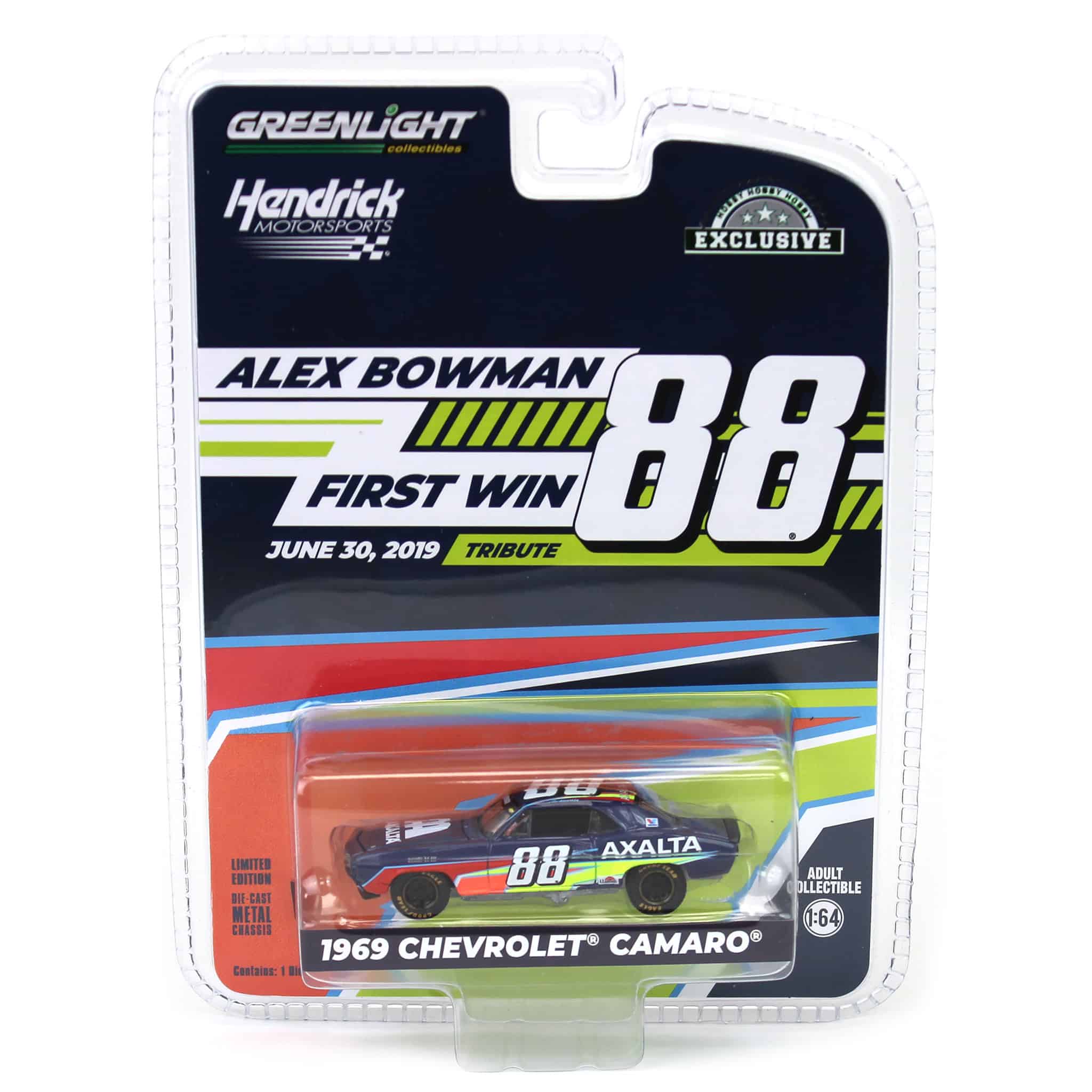 1/64 1969 Chevrolet Camaro, Alex Bowman First Win Tribute, Hobby Exclusive - Image 6