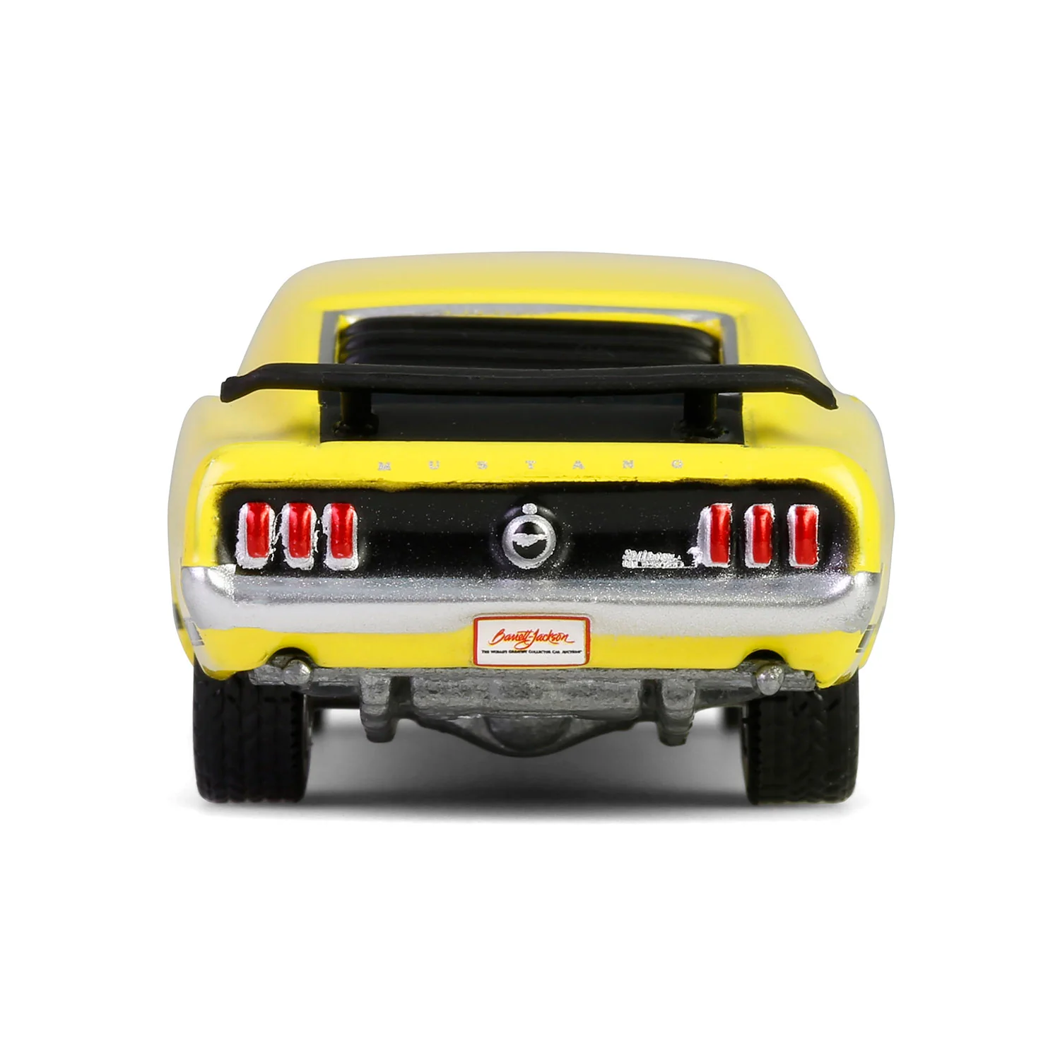 1/64 1969 Ford Mustang Boss 302, Scottsdale 2024, Bright Yellow, Barrett-Jackson Series 15 - Image 8