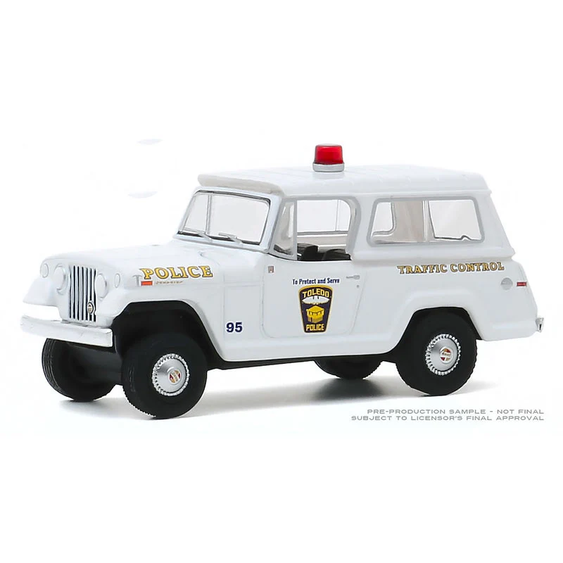 1/64 1969 Kaiser Jeep Jeepster, City of Toledo, Ohio Police, Hot Pursuit 35 by GreenLight Collectibles