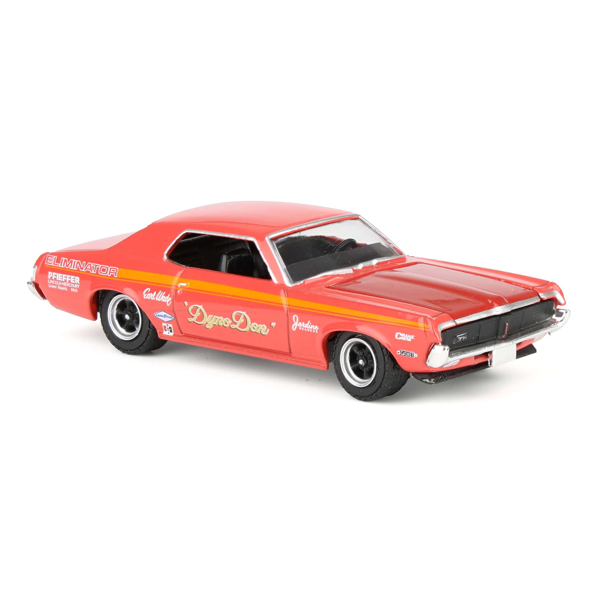 1/64 1969 Mercury Cougar Eliminator, Dyno Don, GreenLight Muscle Series 30 - Image 2