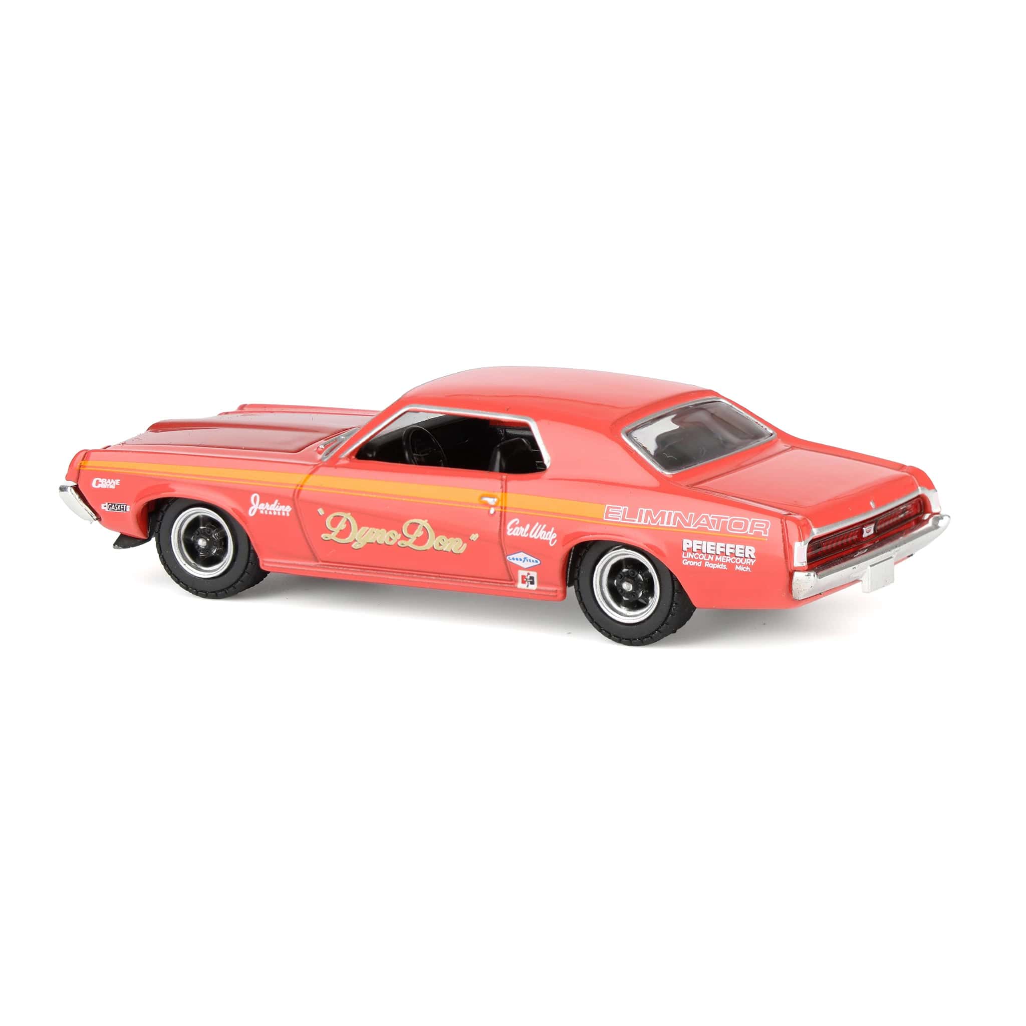 1/64 1969 Mercury Cougar Eliminator, Dyno Don, GreenLight Muscle Series 30 - Image 4
