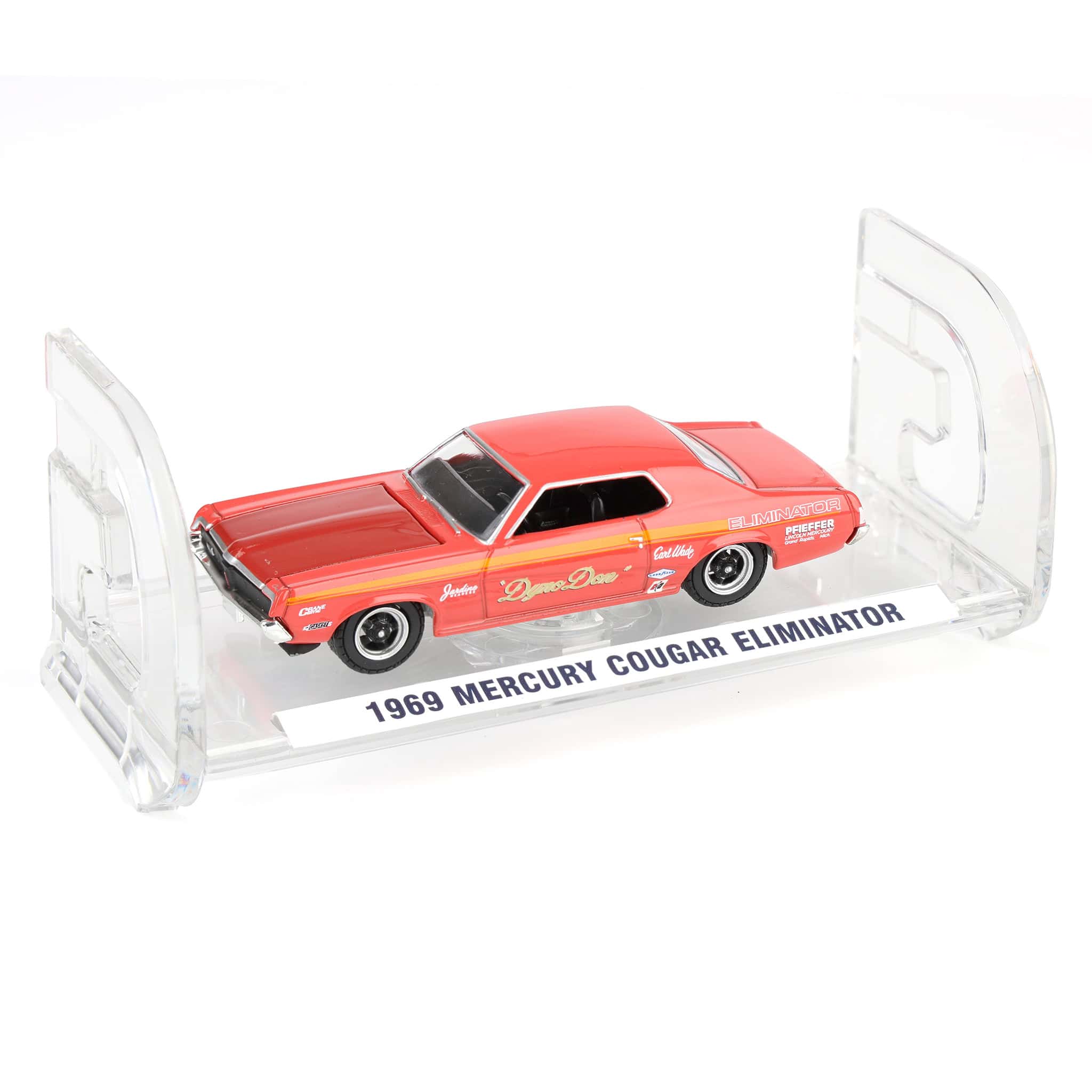 1/64 1969 Mercury Cougar Eliminator, Dyno Don, GreenLight Muscle Series 30 - Image 6