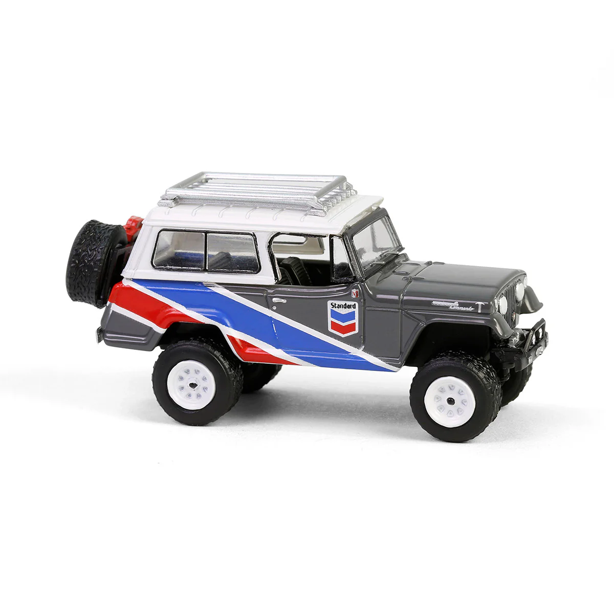 1/64 1970 Jeep Jeepster Commando with Off-Road Parts, Chevron Special Edition Series 1 - Image 5
