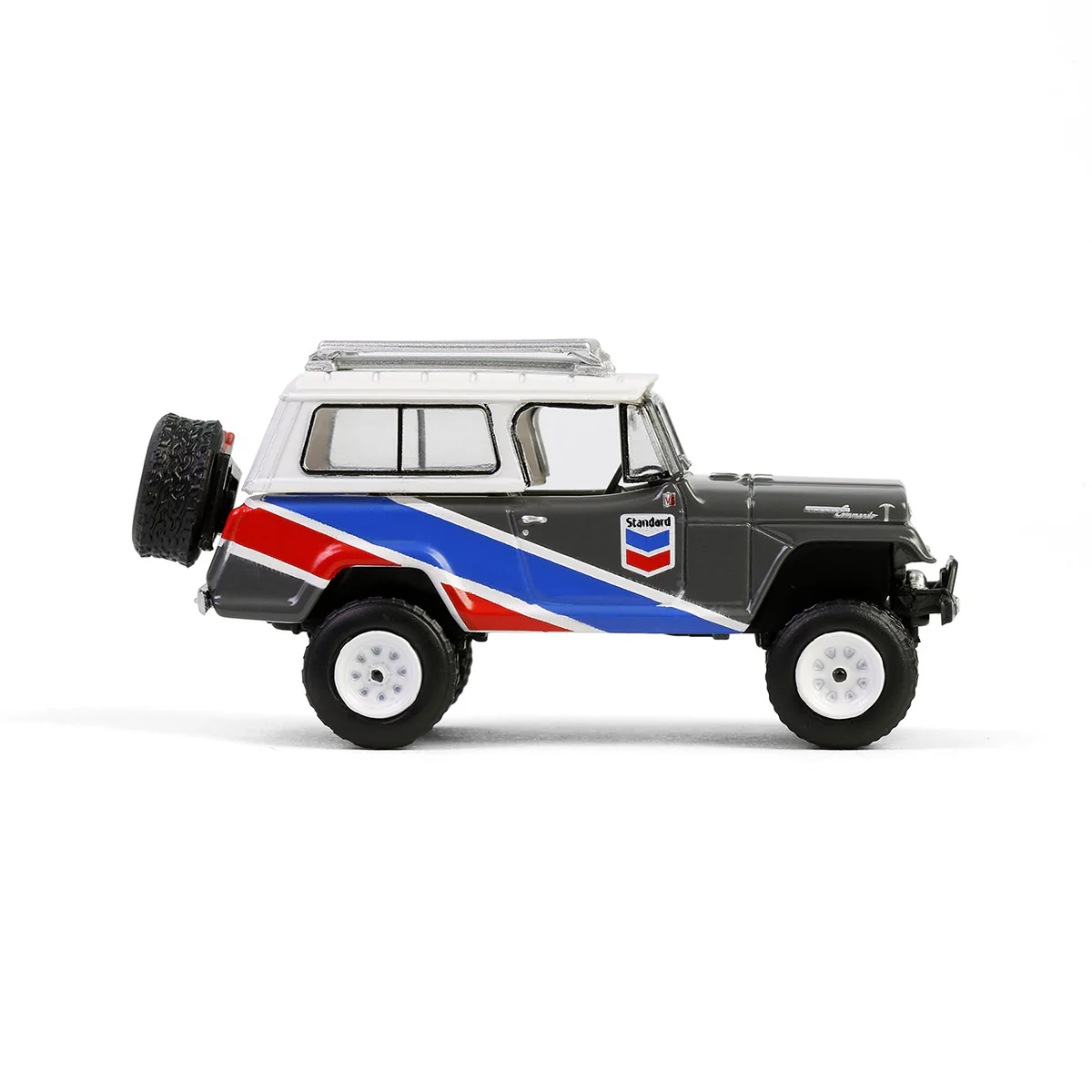1/64 1970 Jeep Jeepster Commando with Off-Road Parts, Chevron Special Edition Series 1 - Image 6