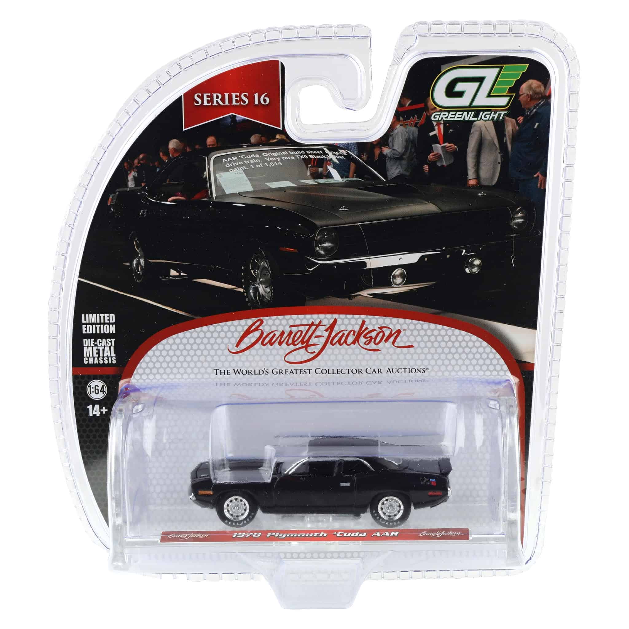 1/64 1970 Plymouth 'Cuda AAR, Barrett-Jackson Series 16 - Image 9