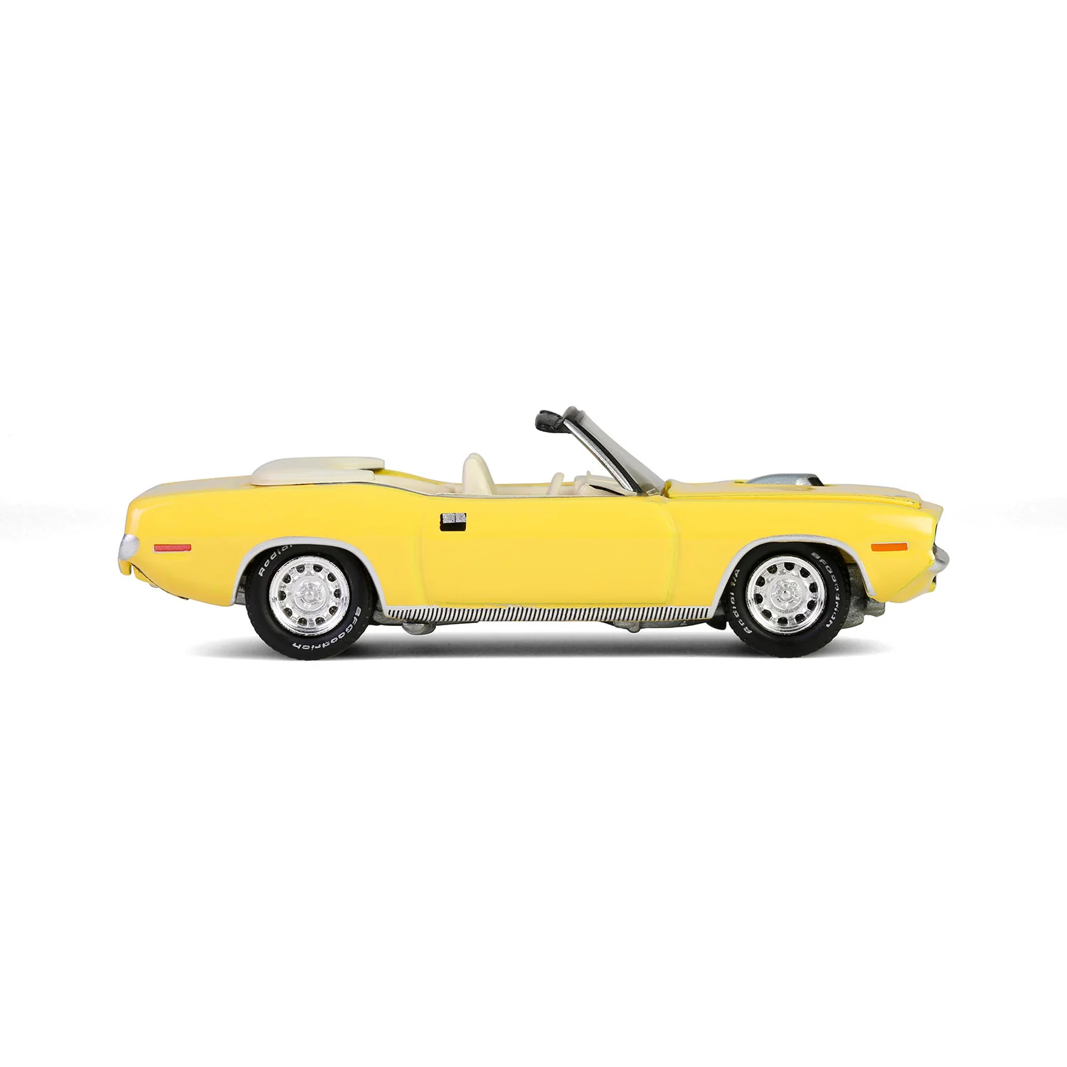 1/64 1970 Plymouth 'Cuda Convertible, Scottsdale 2024, Yellow, Barrett-Jackson Series 15 - Image 6