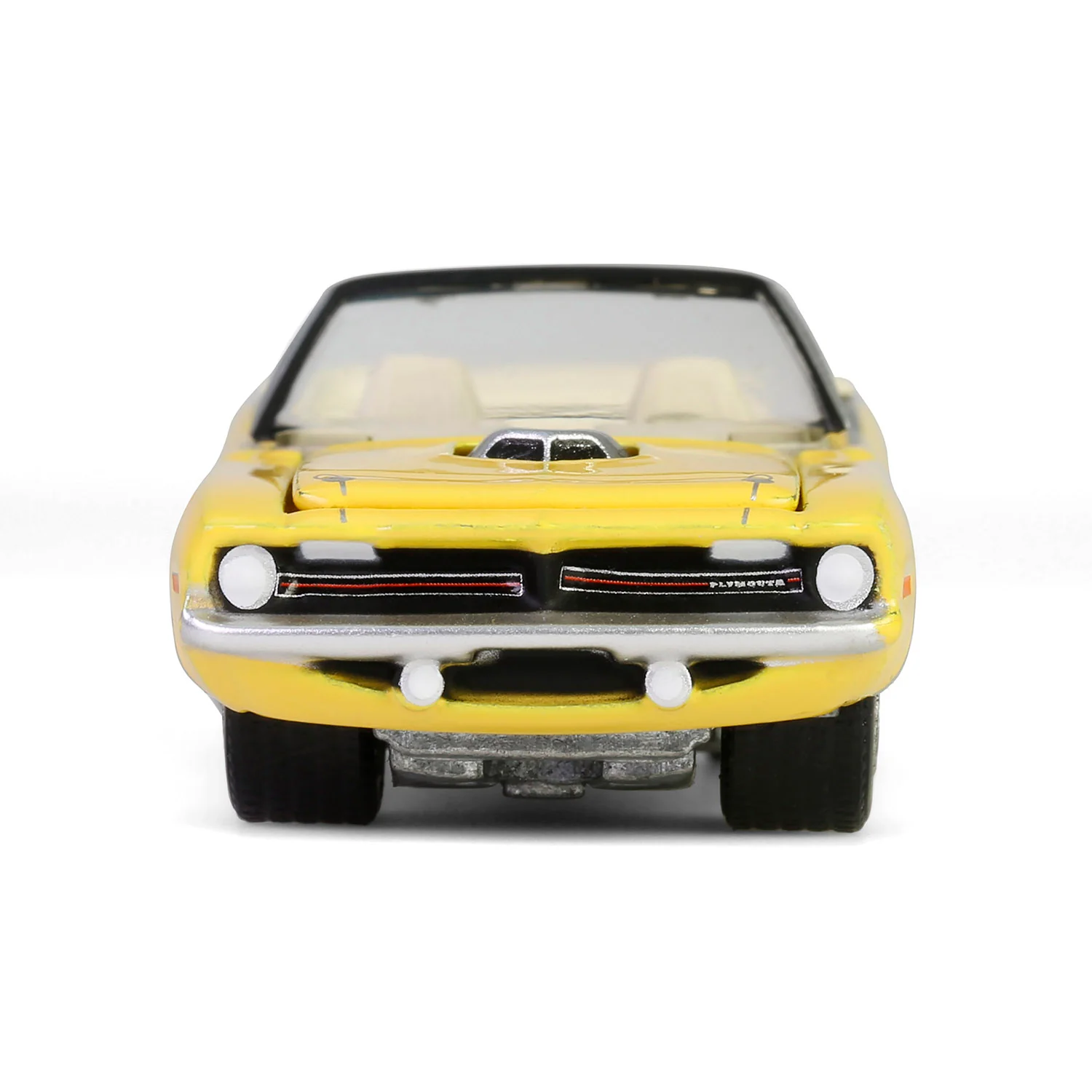 1/64 1970 Plymouth 'Cuda Convertible, Scottsdale 2024, Yellow, Barrett-Jackson Series 15 - Image 7