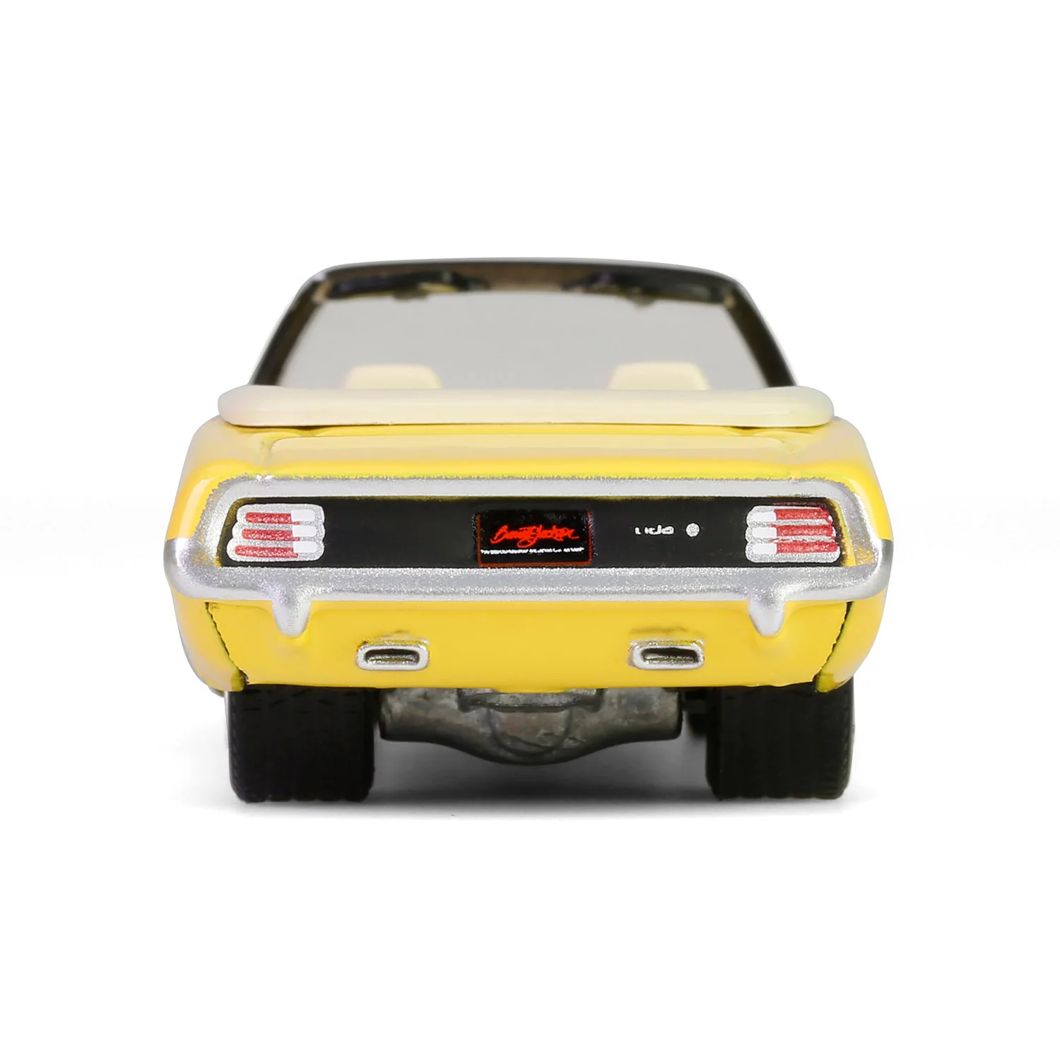 1/64 1970 Plymouth 'Cuda Convertible, Scottsdale 2024, Yellow, Barrett-Jackson Series 15 - Image 8