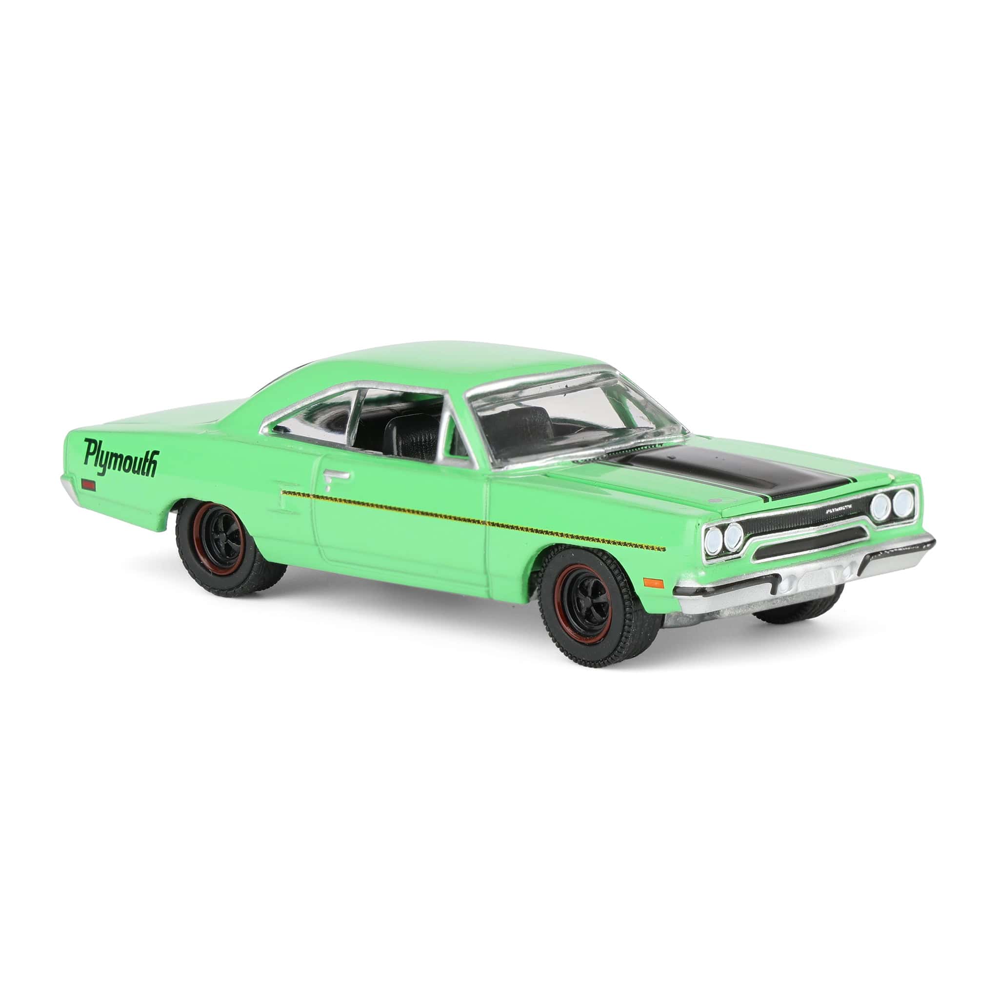 1/64 1970 Plymouth Road Runner, Green, GreenLight Muscle Series 30 - Image 2