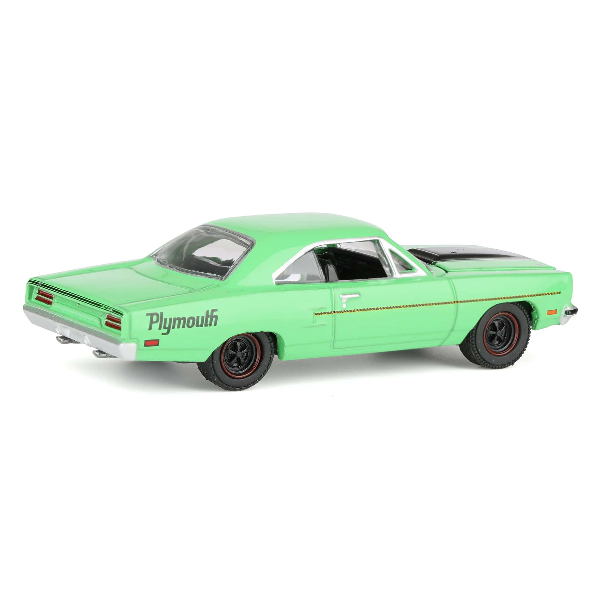 1/64 1970 Plymouth Road Runner, Green, GreenLight Muscle Series 30 - Image 3