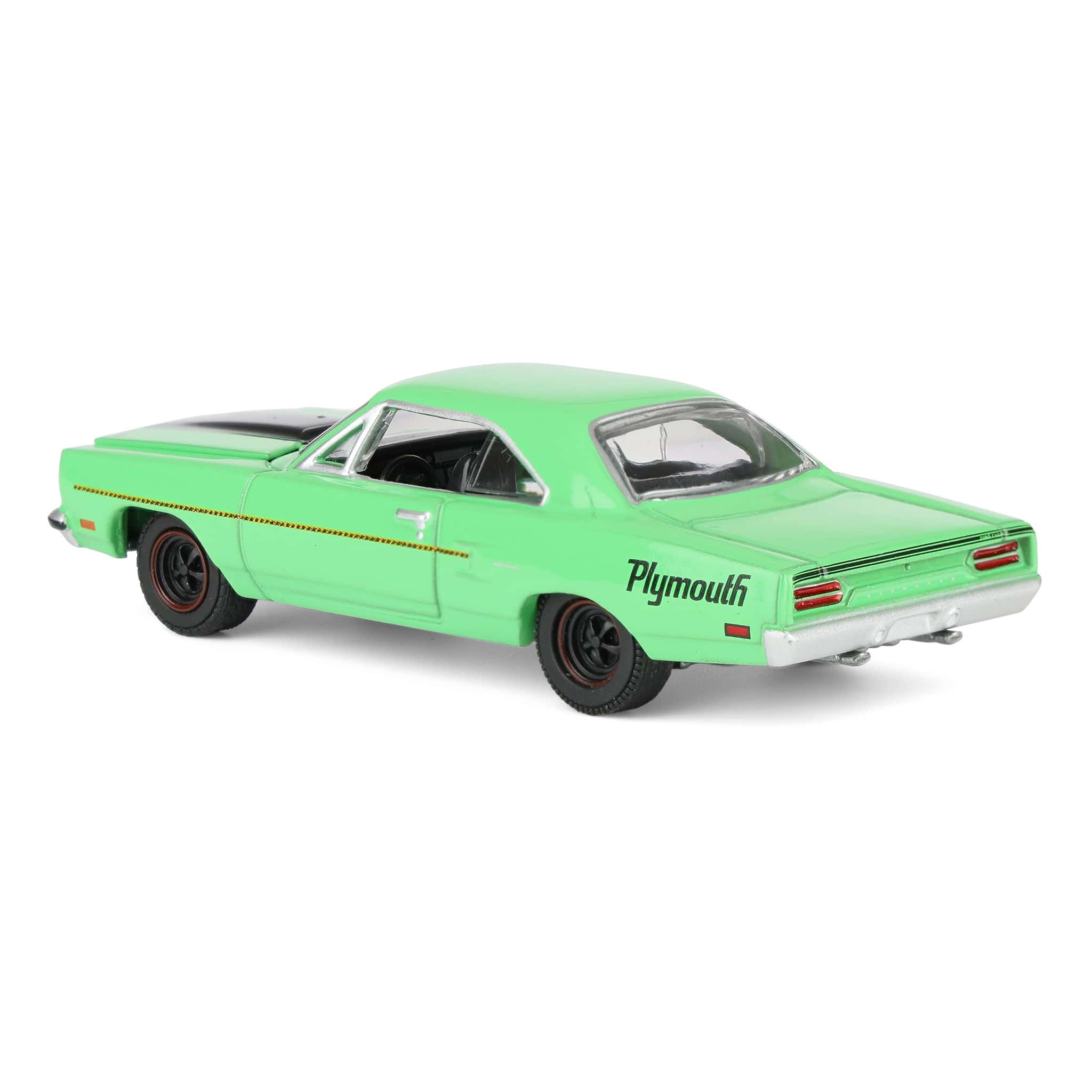1/64 1970 Plymouth Road Runner, Green, GreenLight Muscle Series 30 - Image 4